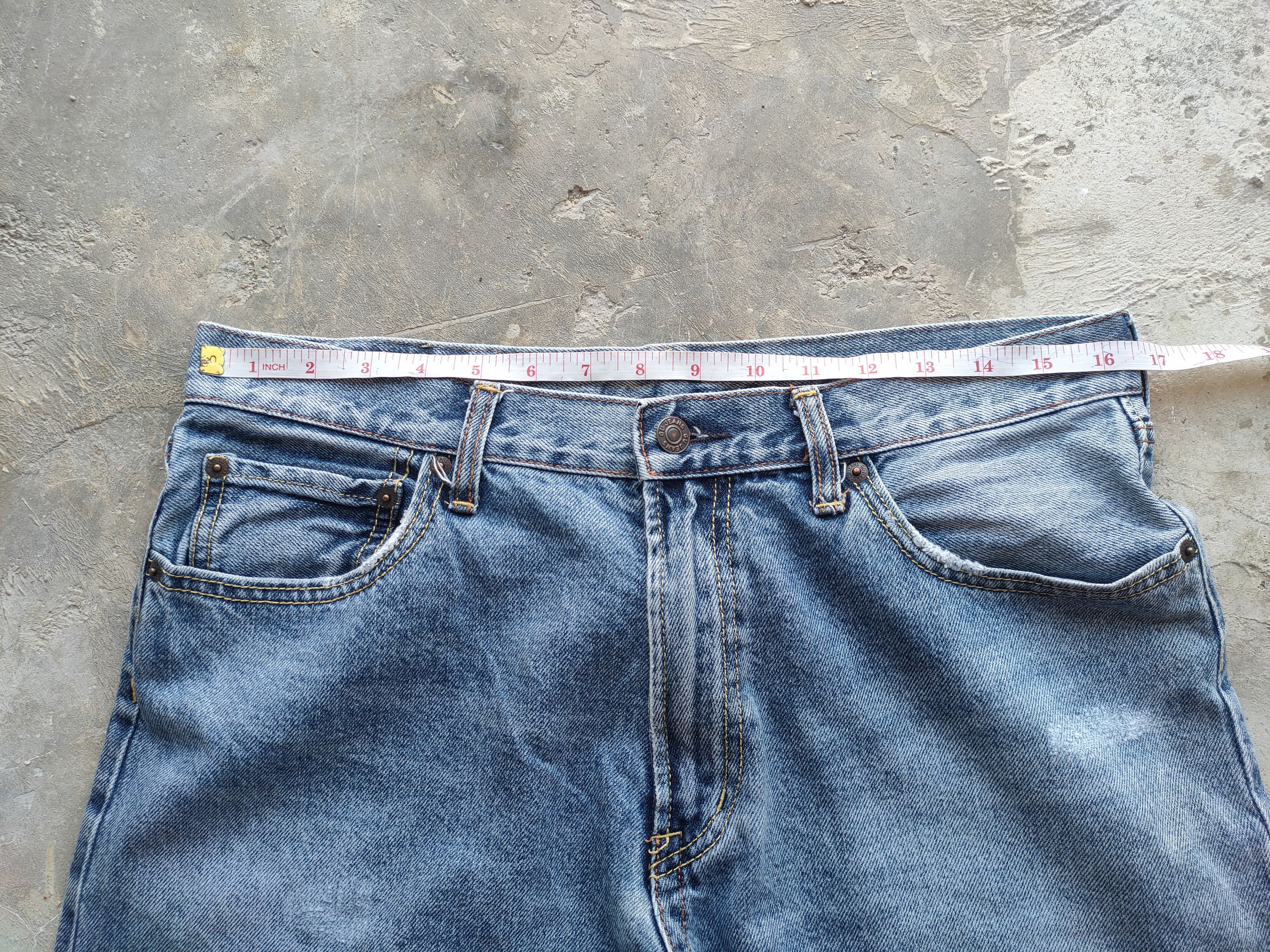Japanese Brand W33 VINTAGE JAPANESE GU DISTRESSED FADED JEANS DENIM PANTS Size US 33 - 6 Thumbnail