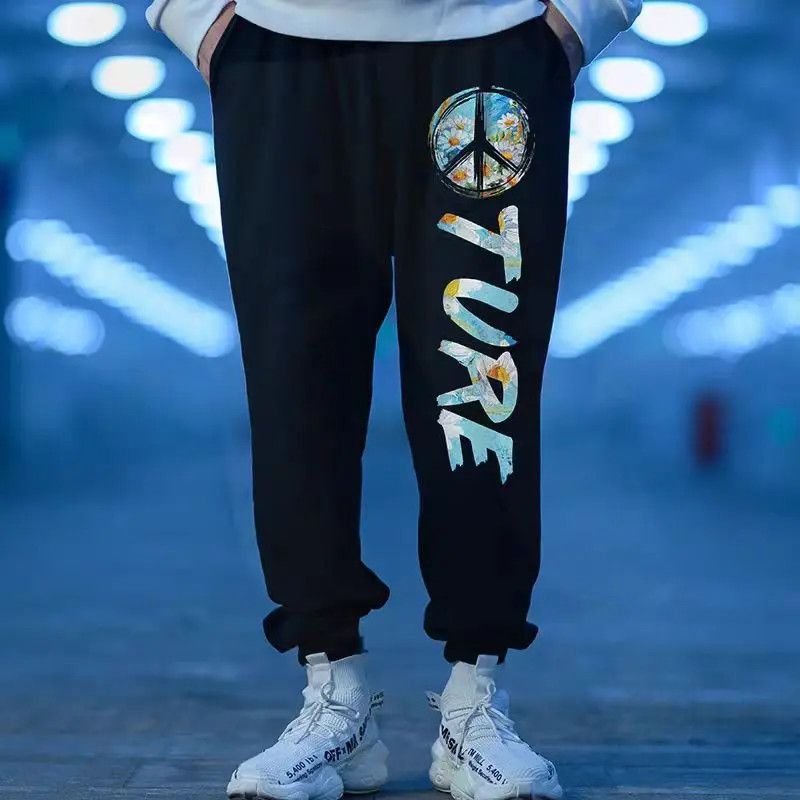 Designer × Japanese Brand Streetwear Loose Hip Hop Designer Casual Pants Size US 34 / EU 50 - 2 Thumbnail