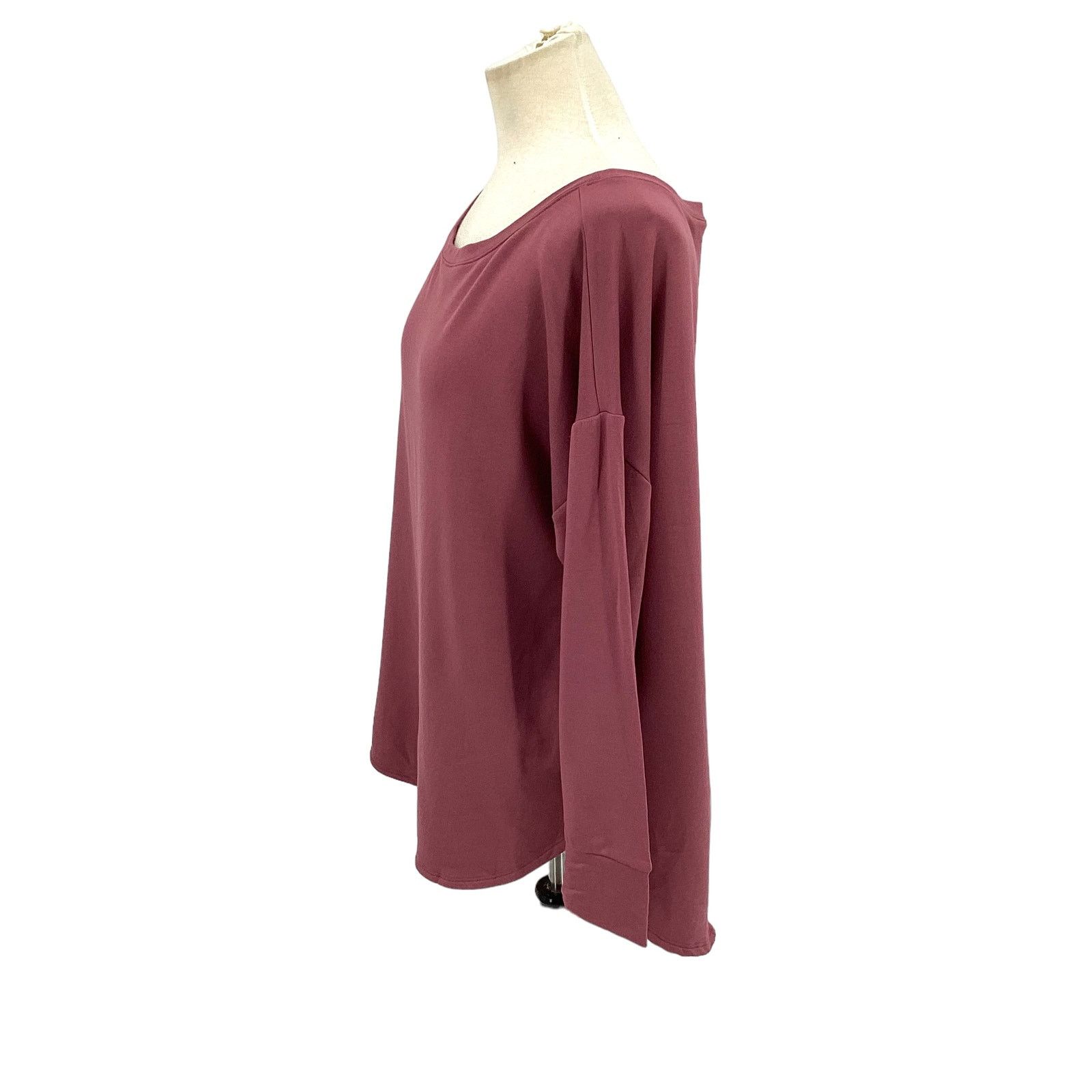 Other True & Co Mauve Long Sleeve Knit Pullover Size Medium NWOT Size M / US 6-8 / IT 42-44 - 4 Thumbnail