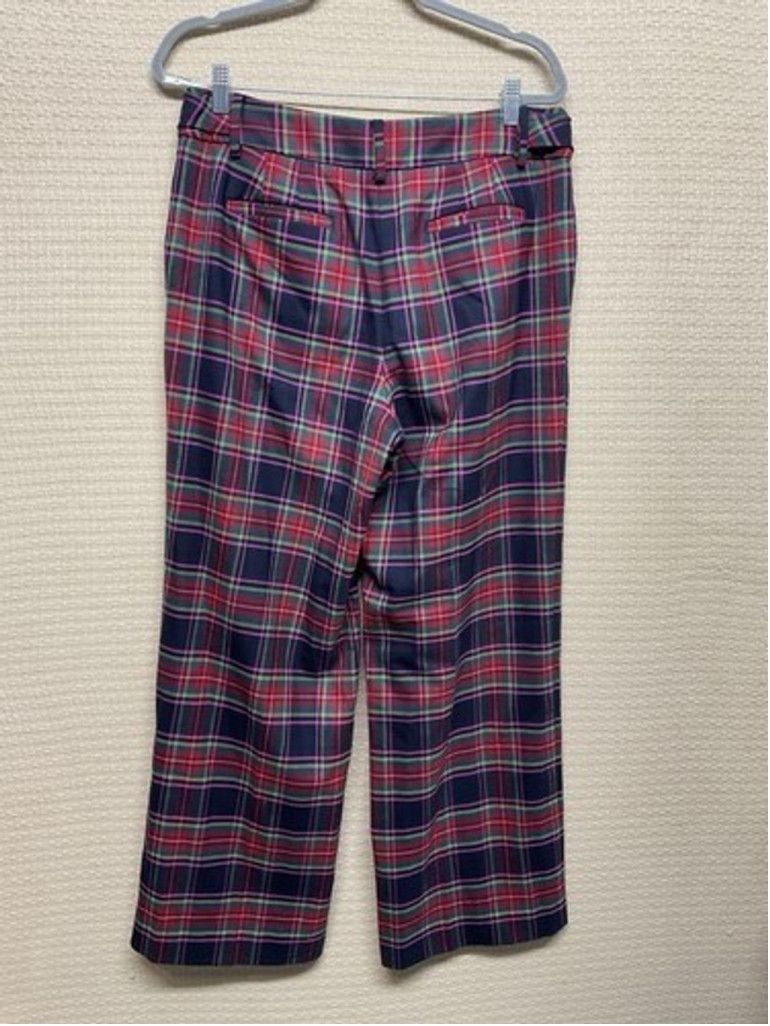 Talbots Talbots Tartan Plaid Holiday Pants Ankle Straight Women 12 P Size 34" / US 12 / IT 48 - 7 Thumbnail