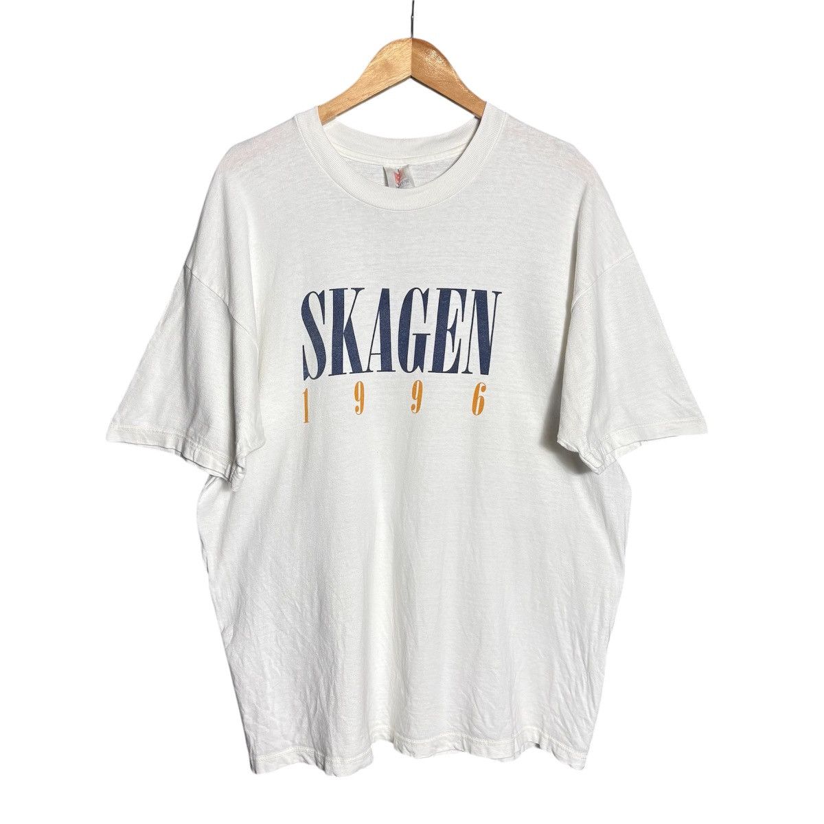 Vintage Vintage 1996 Skagen T-Shirt Size US XL / EU 56 / 4 - 1 Thumbnail