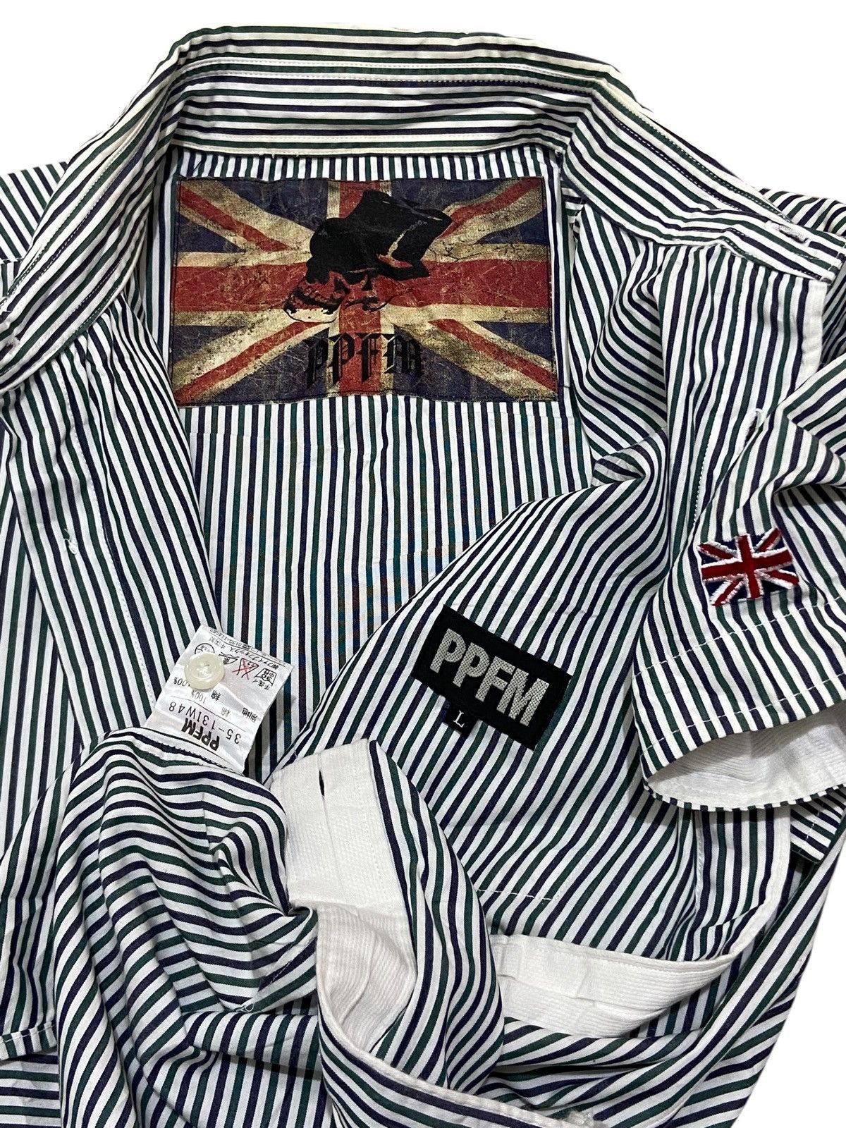 PPFM LAST DROP📦 PPFM Striped Shirt Size US L / EU 52-54 / 3 - 1 Thumbnail