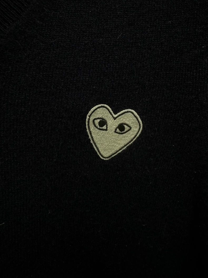 Comme des Garcons Comme Des Garcons White heart pullover sweater Size US S / EU 44-46 / 1 - 3 Thumbnail