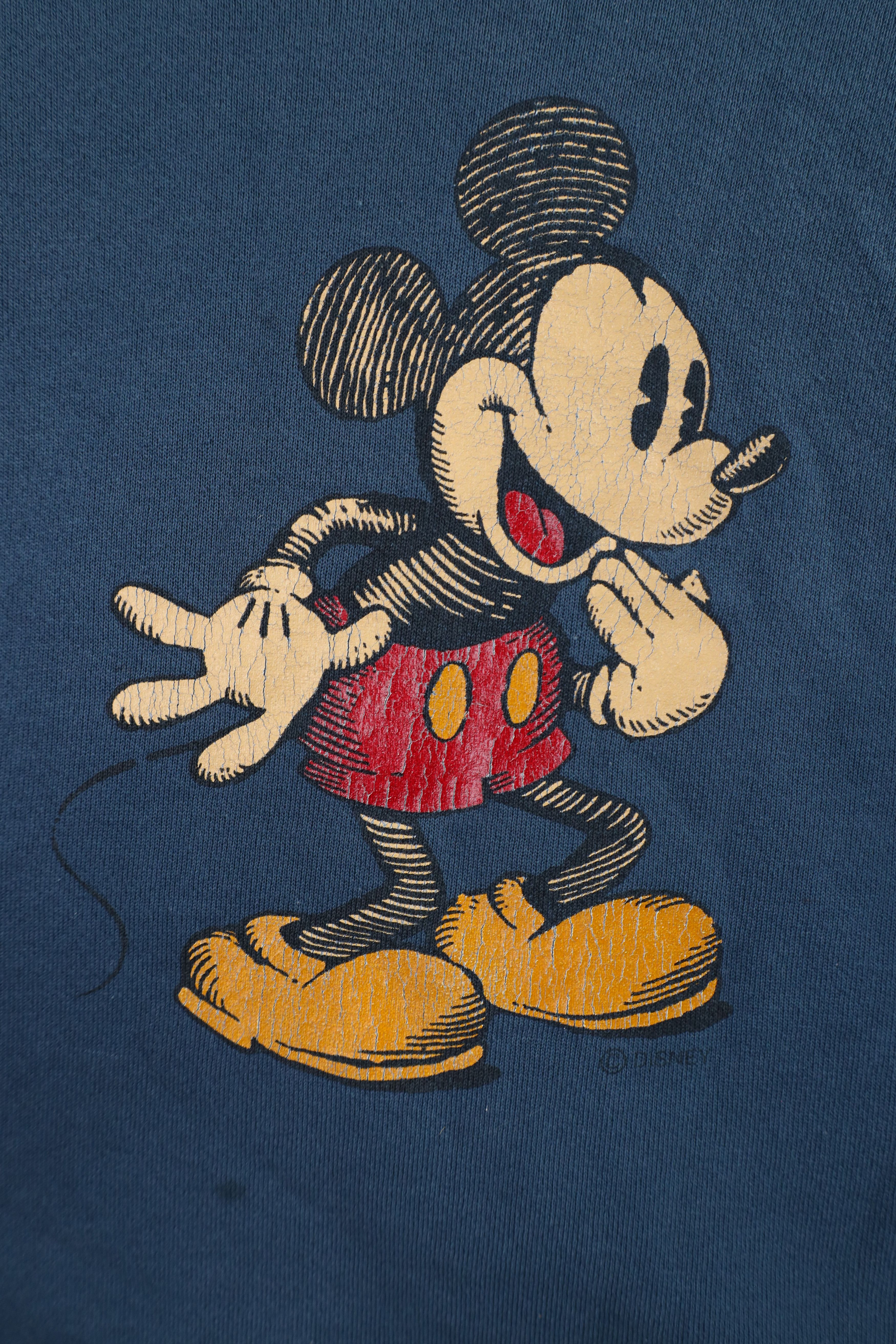 Vintage Vintage 80s 90s Disney Mickey Mouse Heavyweight Sweatshirt Size US XL / EU 56 / 4 - 4 Thumbnail