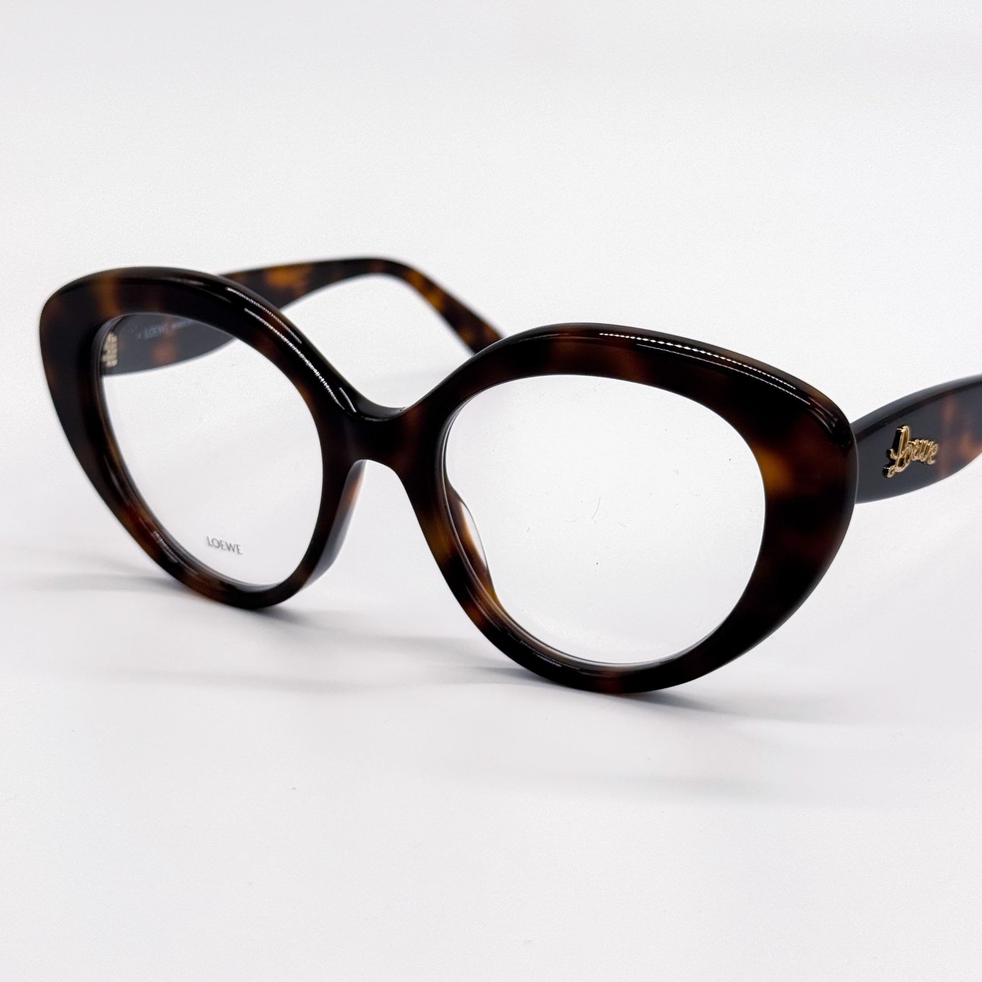 Loewe NEW LW50088I 052 WOMEN CAT EYE EYEGLASSES LOEWE HAVANA EYEWE Size ONE SIZE - 5 Thumbnail