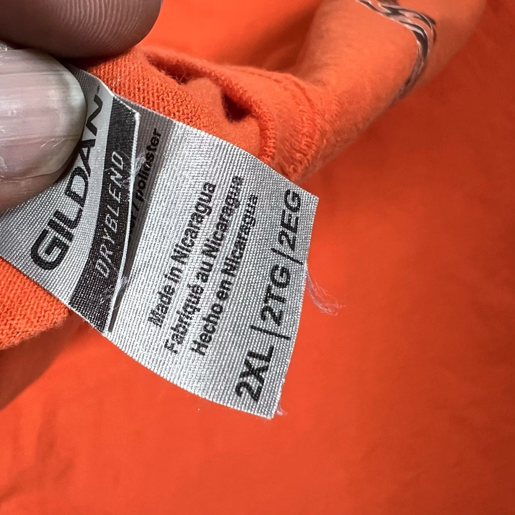 Harley Davidson HARLEY-DAVIDSON T-Shirt Men 2XL Orange Biker New York Stan’s Batavia NY Motorcycle Vintage Size US XXL / EU 58 / 5 - 6 Thumbnail