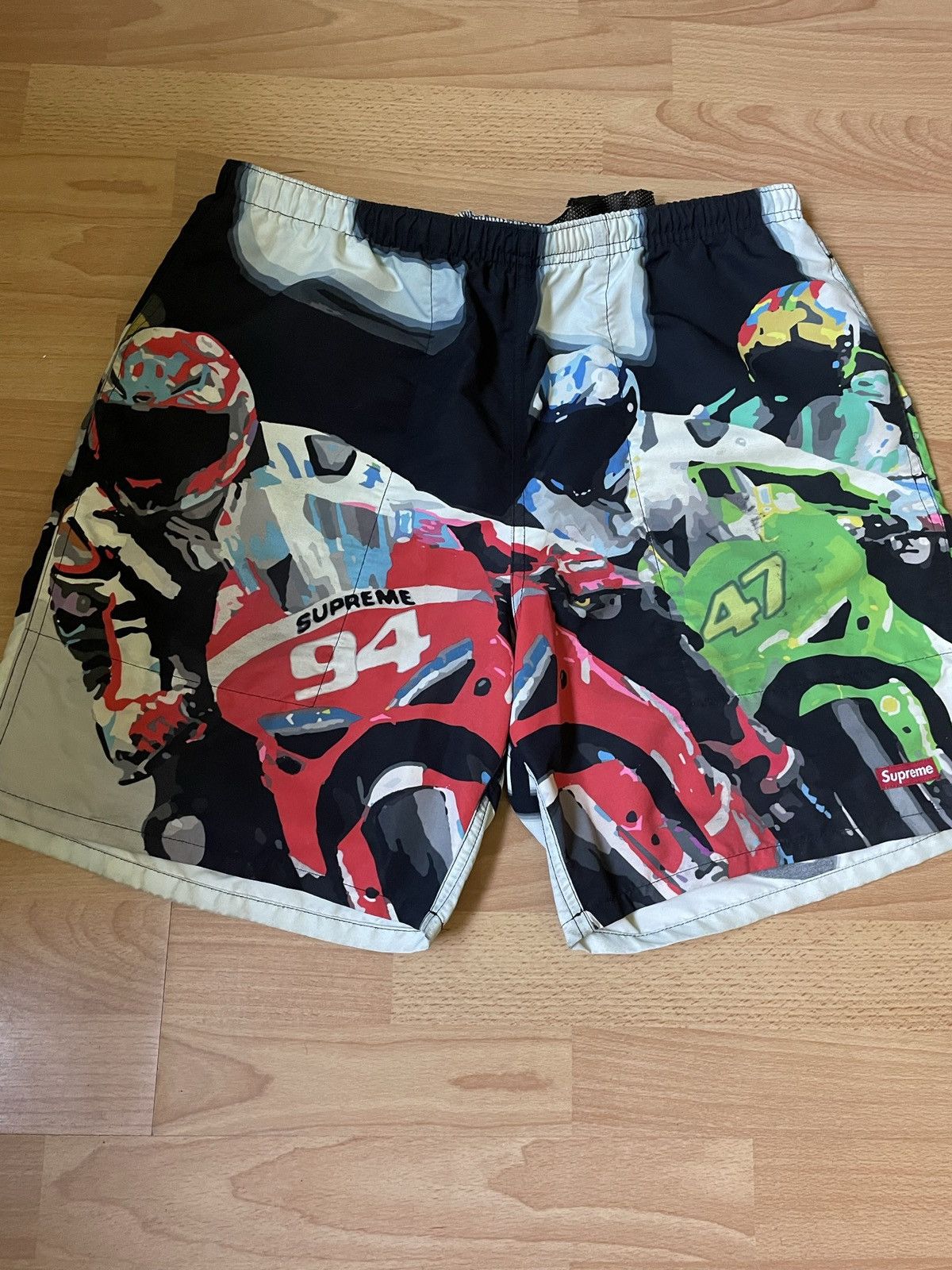 Supreme SS20 Racing Water Short Multi Size Medium Box Logo