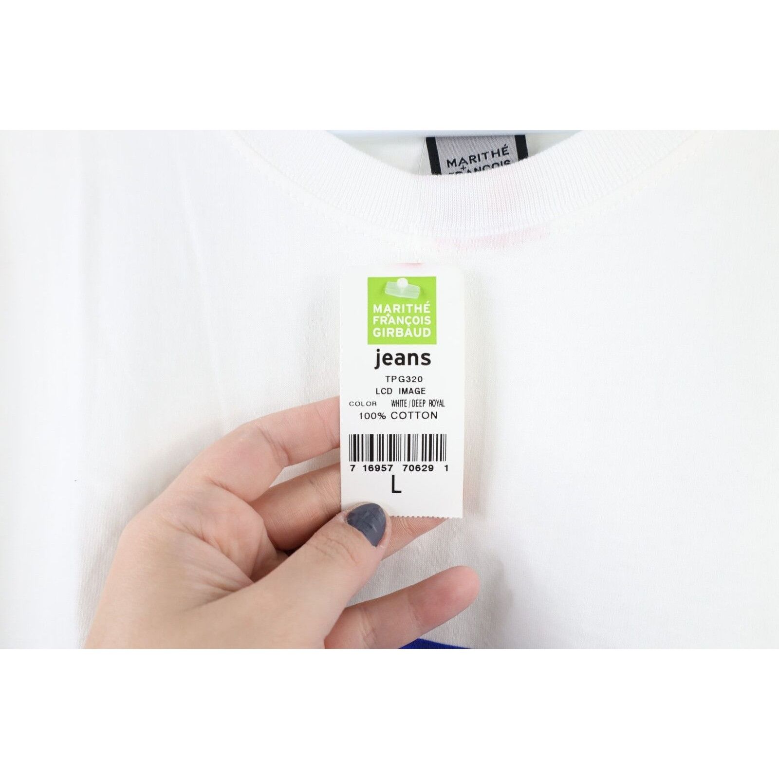 Marithe + Francois Girbaud × Vintage NOS Vintage 90s Marithe Francois Girbaud Baggy Fit T-Shirt Size US L / EU 52-54 / 3 - 5 Thumbnail