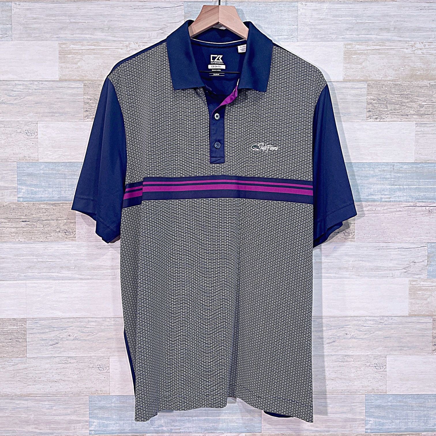 Cutter & Buck Craft Farms Golf Course Gulf Shores Performance Polo Mens XL Size US XL / EU 56 / 4 - 1 Thumbnail