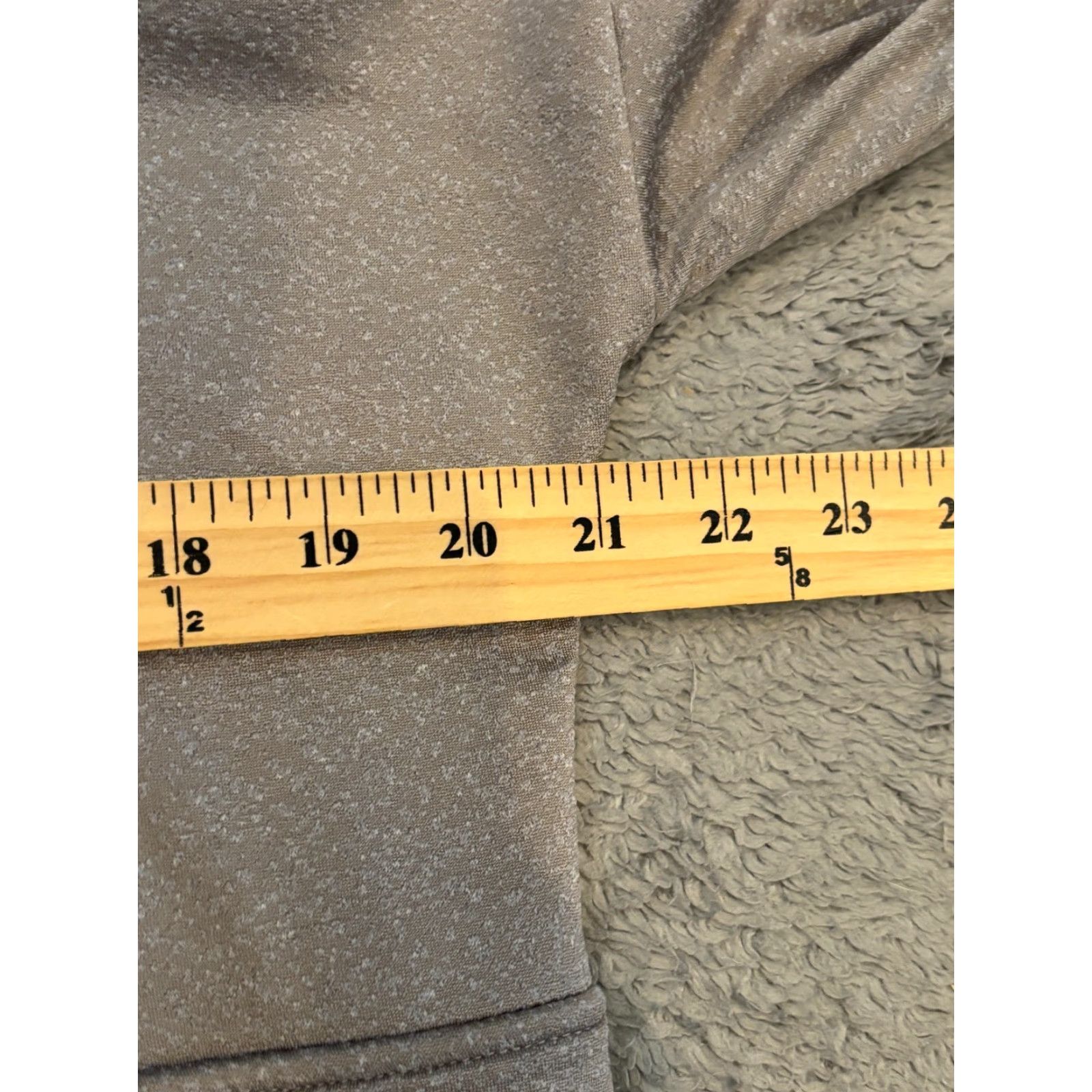 Vintage MONDETTA Active Popover 1/2 Zip Pullover Womens Medium Gray Long Sleeve NWT Size M / US 6-8 / IT 42-44 - 4 Thumbnail