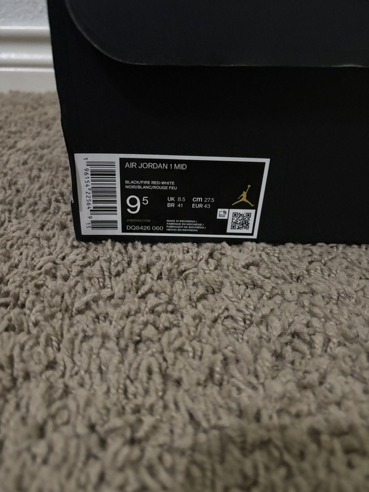 Jordan Brand Jordan 1 mid alternate bred Size US 9.5 / EU 42-43 - 8 Thumbnail