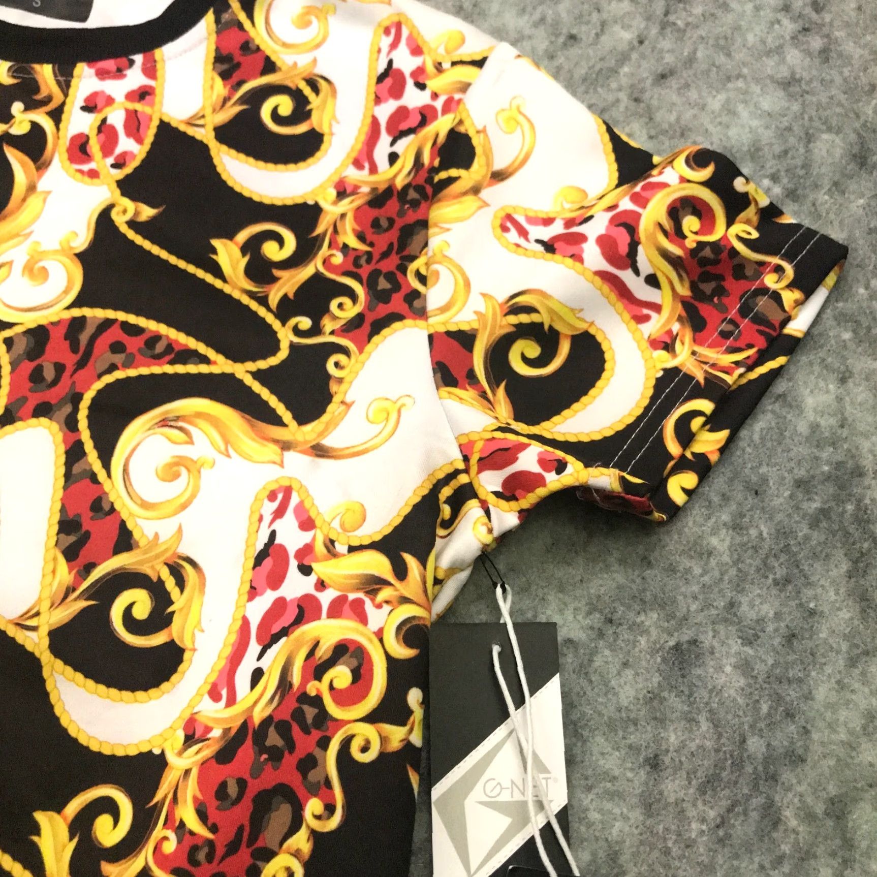 Vintage G-Net Shirt Mens Small Gold & Red All Over Print Pattern SCUC-120MS Shirt Men Small Gold Red All Over Print Graphic Print Vintage: No Size US S / EU 44-46 / 1 - 5 Thumbnail