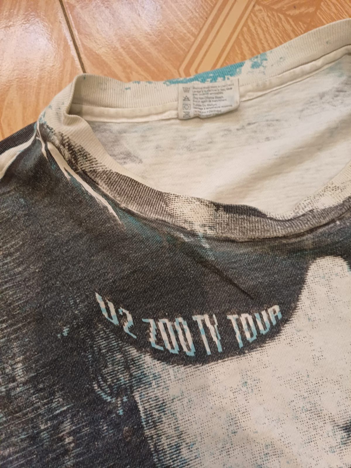 Hanes Vintage Rock Tee 90's U2 Zoo Tv Tour Size US XXL / EU 58 / 5 - 4 Thumbnail