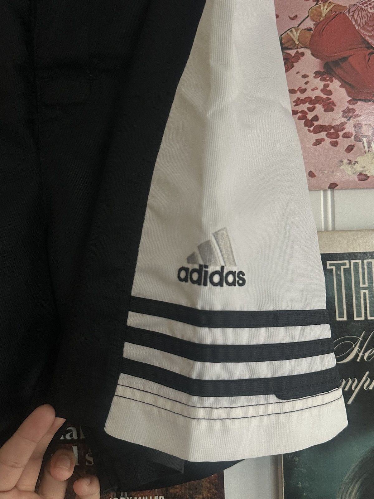 Adidas 90s Adidas black Nylon shorts Size US 38 / EU 54 - 3 Thumbnail