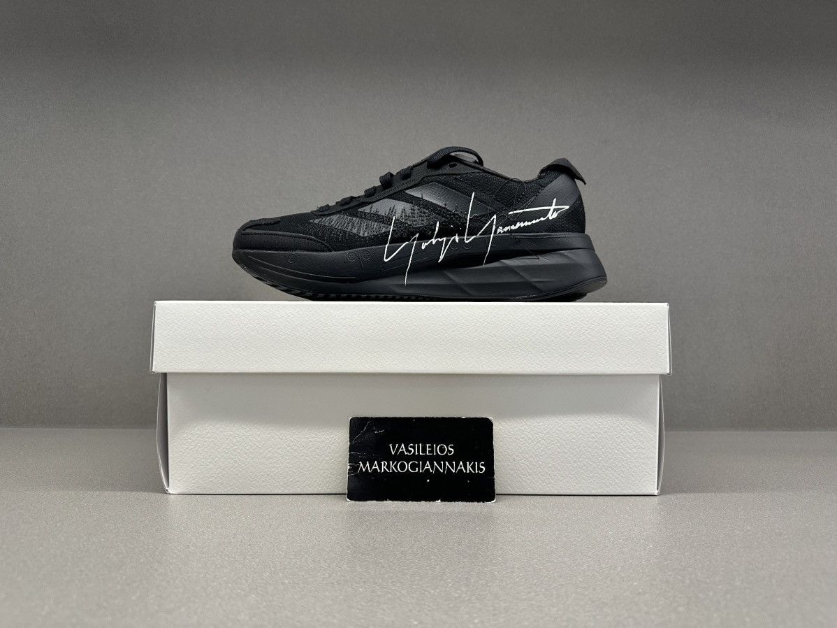 Adidas × Y-3 Adidas Y-3 adiZero Boston 11 Black White Size US 5 / EU 37 - 1 Thumbnail