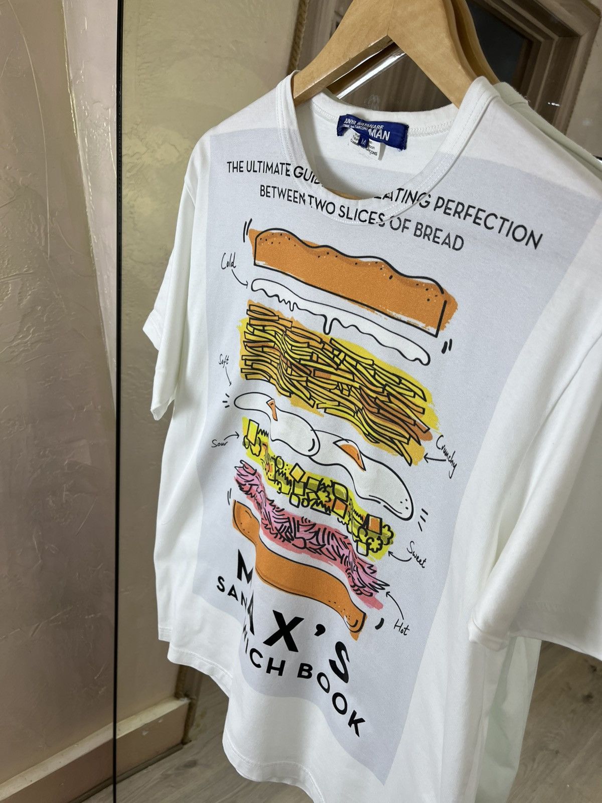 Comme des Garcons Comme des Garçons Junya Watanabe MAN Max's Sandwich Tee Size US M / EU 48-50 / 2 - 5 Thumbnail