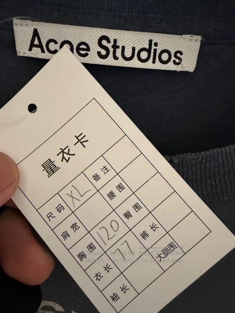 Acne Studios Acne Studios 1996 Series Lettering Printed Long Sleeve Size US L / EU 52-54 / 3 - 3 Thumbnail