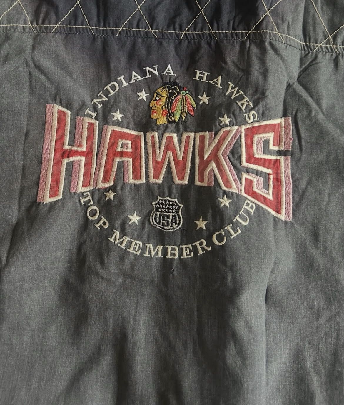 Vintage VINTAGE INDIANA HAWKS VEST Size US XL / EU 56 / 4 - 4 Thumbnail