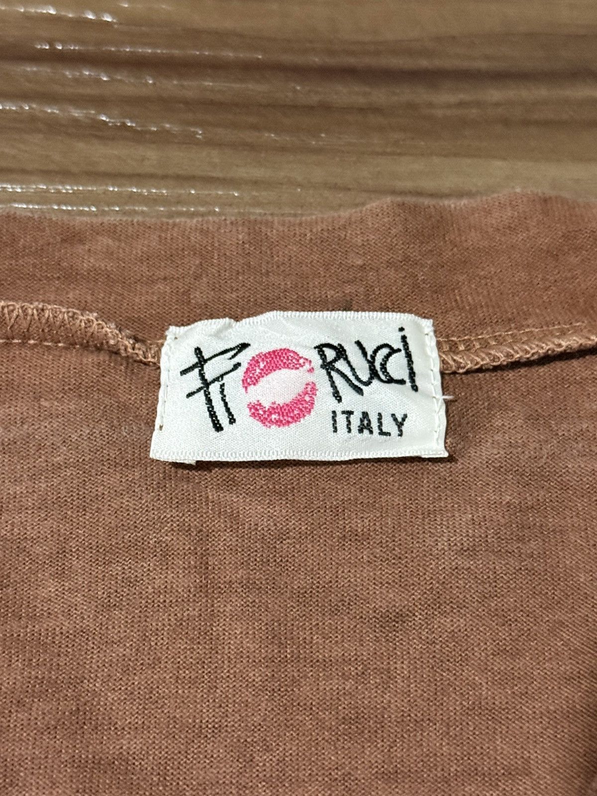Fiorucci Vintage fiorucci italy vneck longsleeve Size US L / EU 52-54 / 3 - 4 Thumbnail