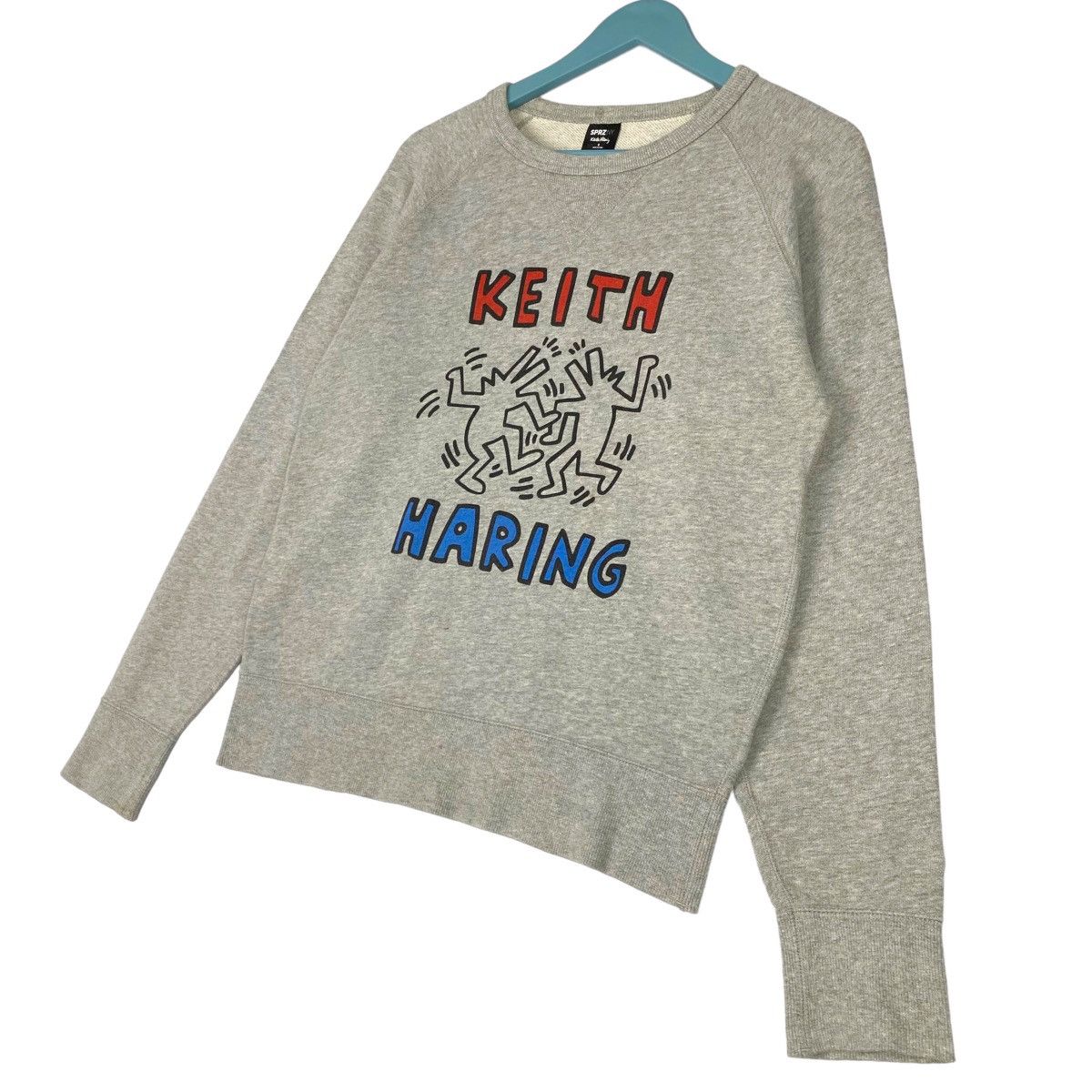 Vintage Vintage SPRZNY Keith Haring Full Print Crewneck Sweatshirt Size US S / EU 44-46 / 1 - 2 Thumbnail