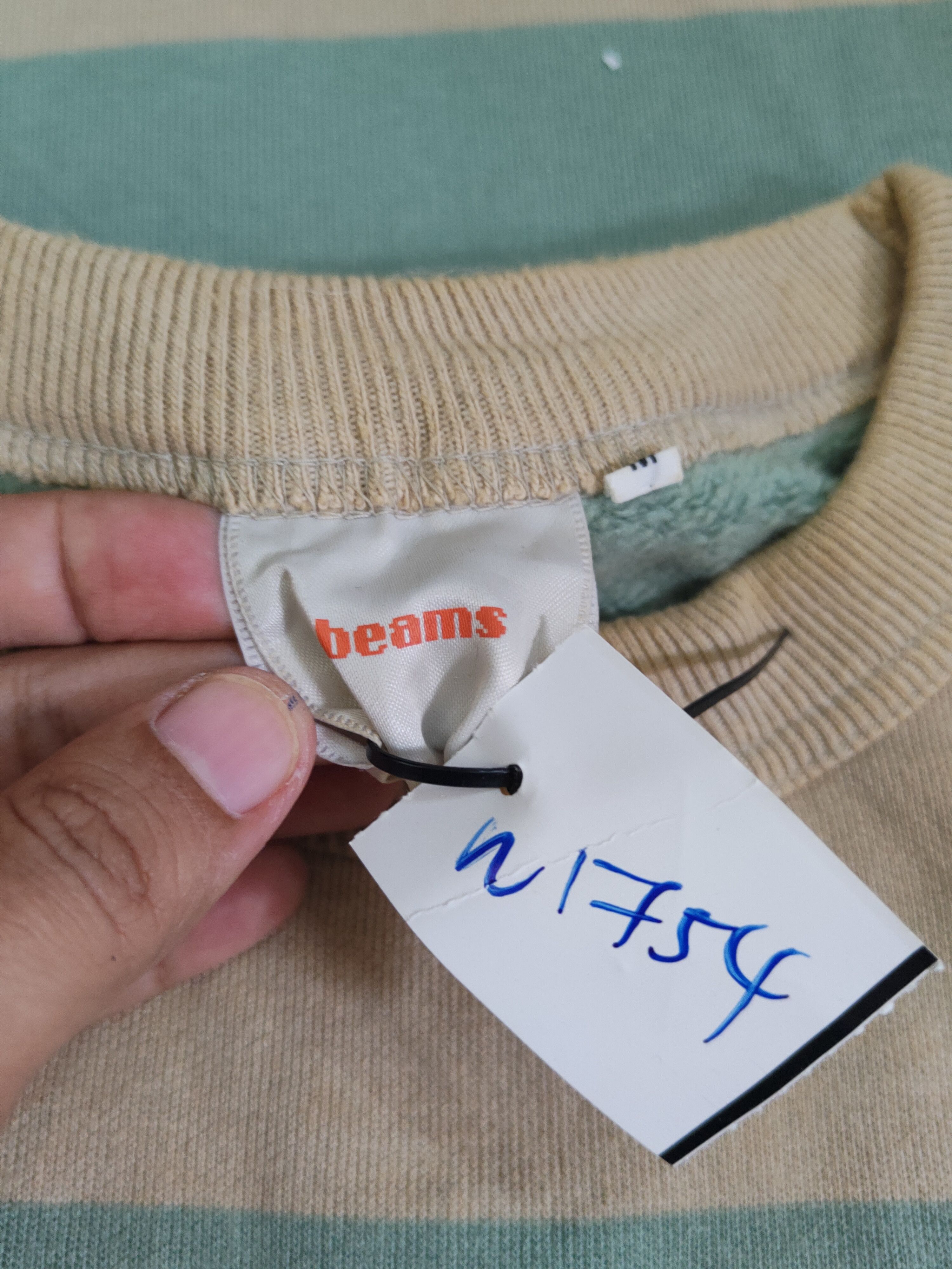 Beams Plus Beams Green Brown Knitwear Short Sleeve Sweatshirts #W1754 Size US M / EU 48-50 / 2 - 12 Thumbnail