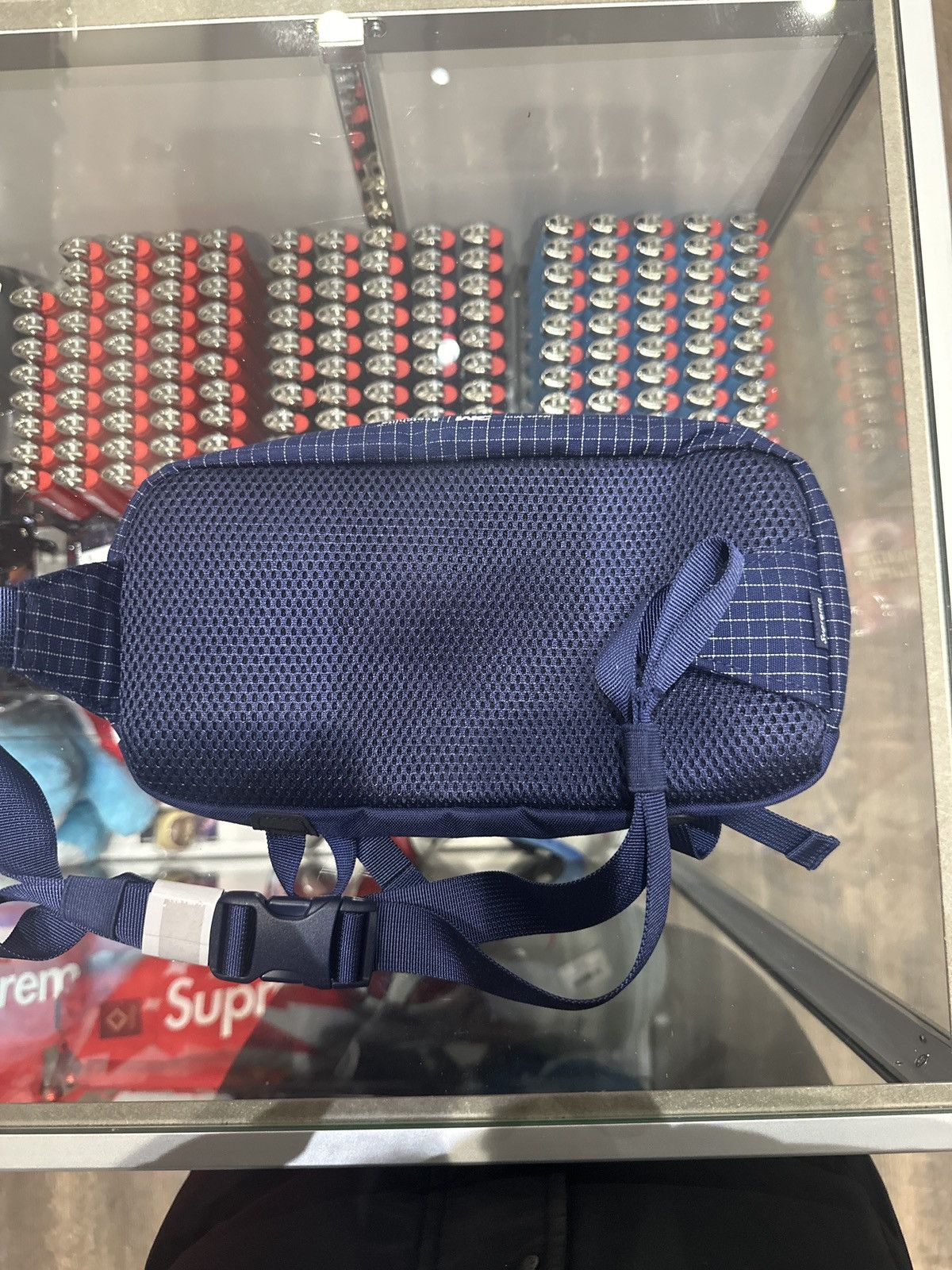 Supreme Supreme Grid Waist-bag Navy Size ONE SIZE - 2 Thumbnail
