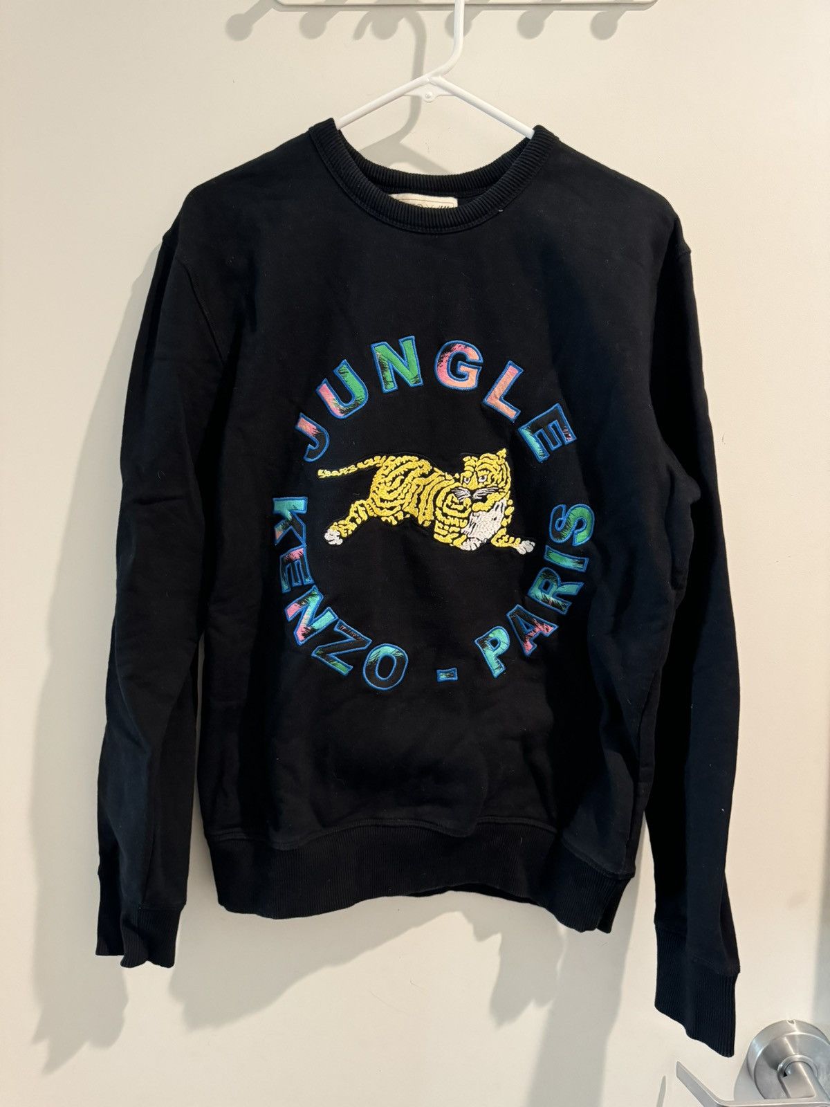 Kenzo mens sweatshirt sizing hotsell