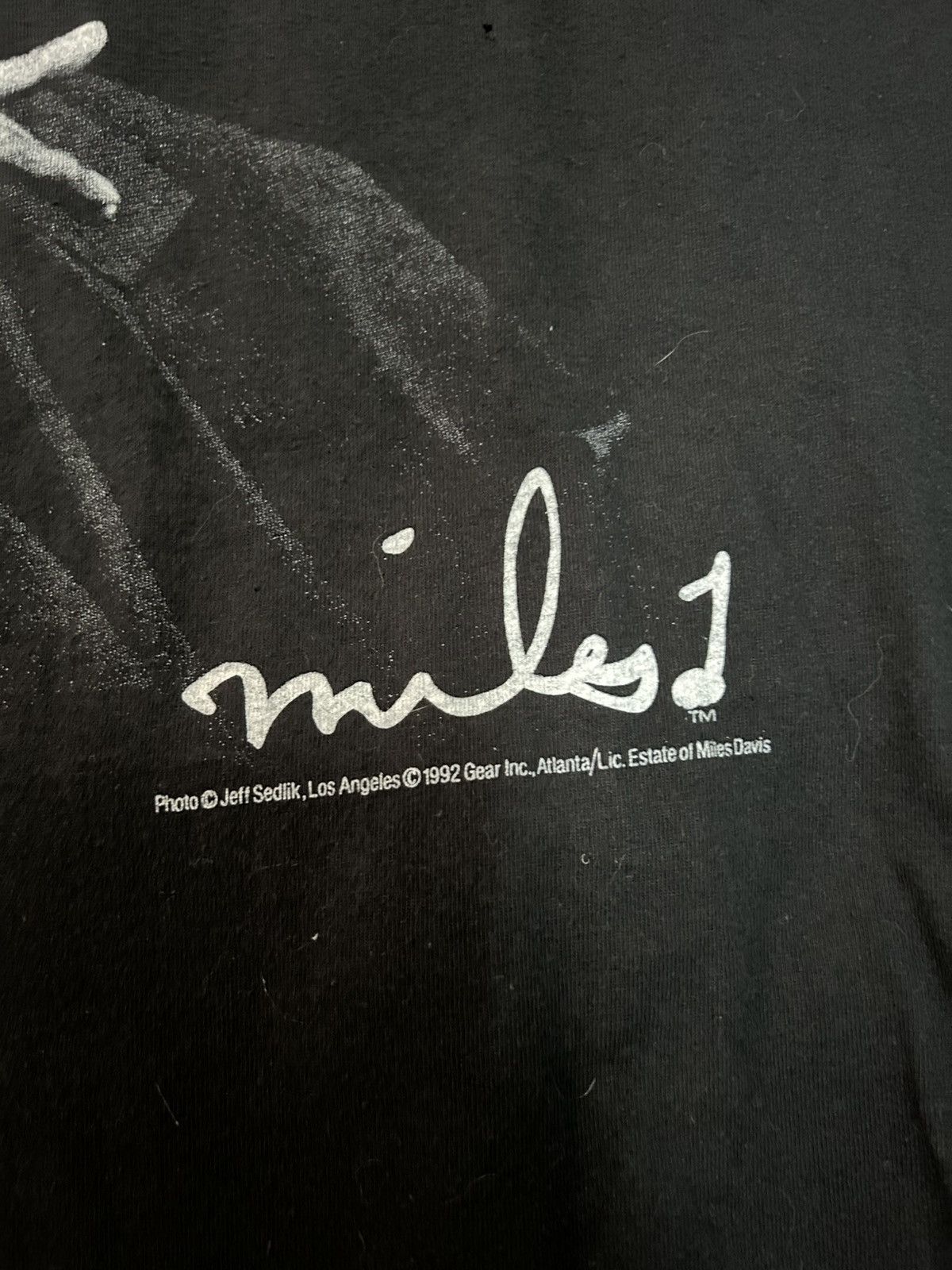 Band Tees Miles Davis T Shirt 90’ Size US XL / EU 56 / 4 - 4 Thumbnail