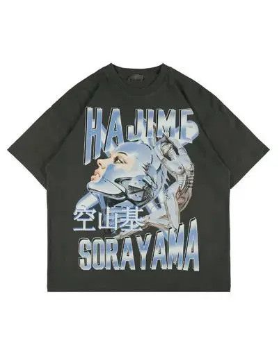 Individualized Shirts Harajuku Robot T Shirt Size US M / EU 48-50 / 2 - 1 Thumbnail