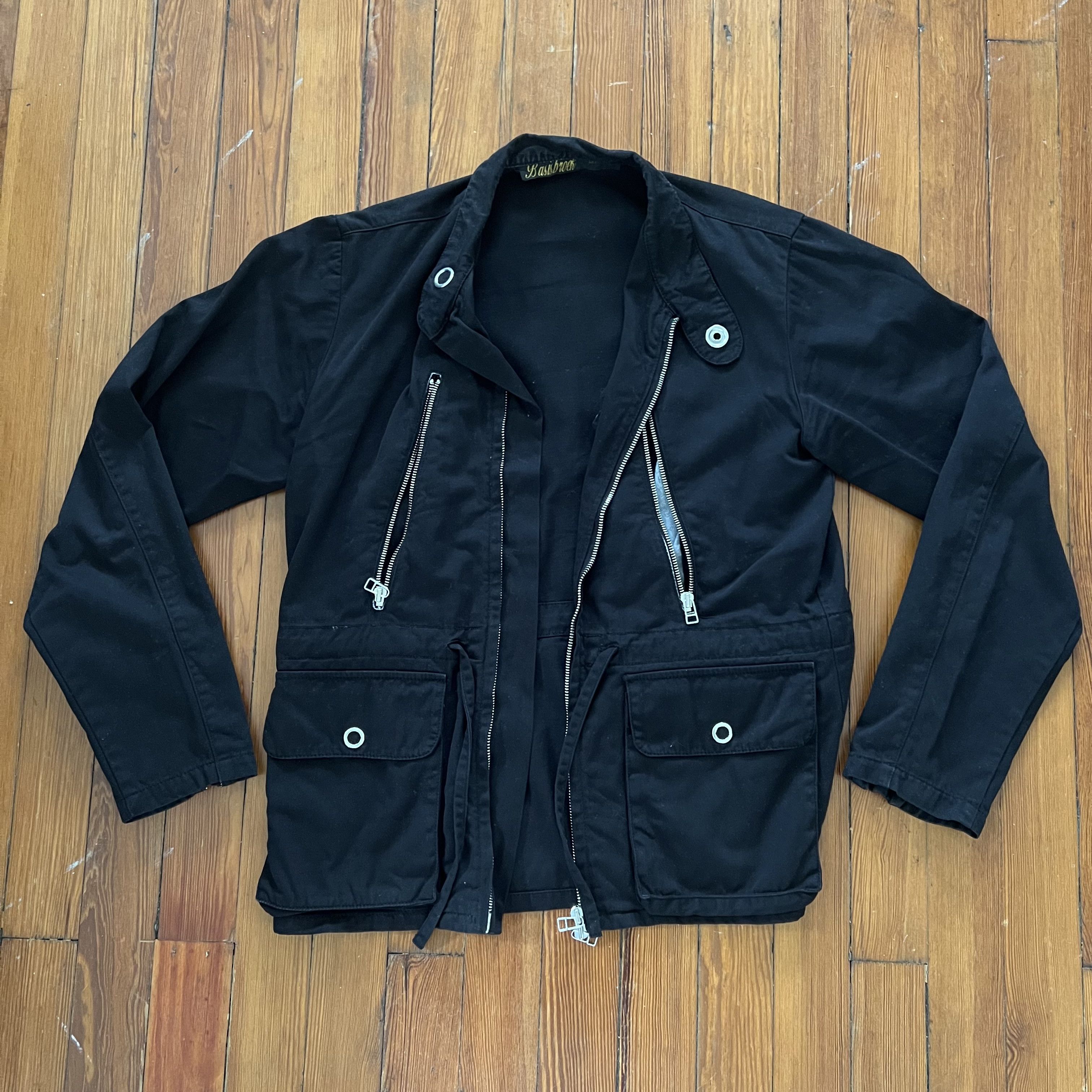 BASISBROEK BASISBROEK Riders Jacket Made in Belgium / Black / Small Size US S / EU 44-46 / 1 - 1 Thumbnail