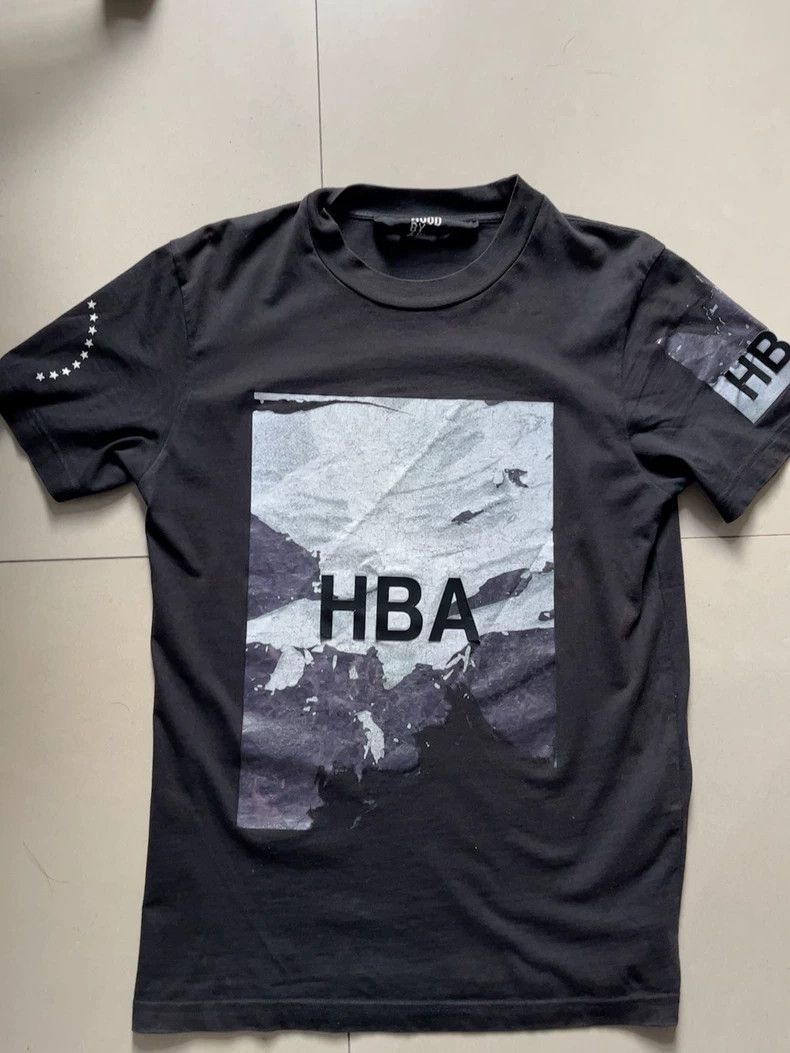 Hood By Air Hood By Air HBA Black Short Sleeve T-Shirt-2507