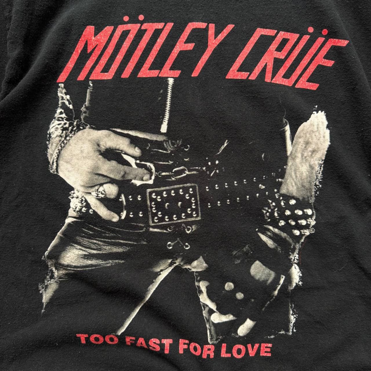 Band Tees Vintage Motley Crue Too Fast For Love T Shirt Size US S / EU 44-46 / 1 - 5 Thumbnail