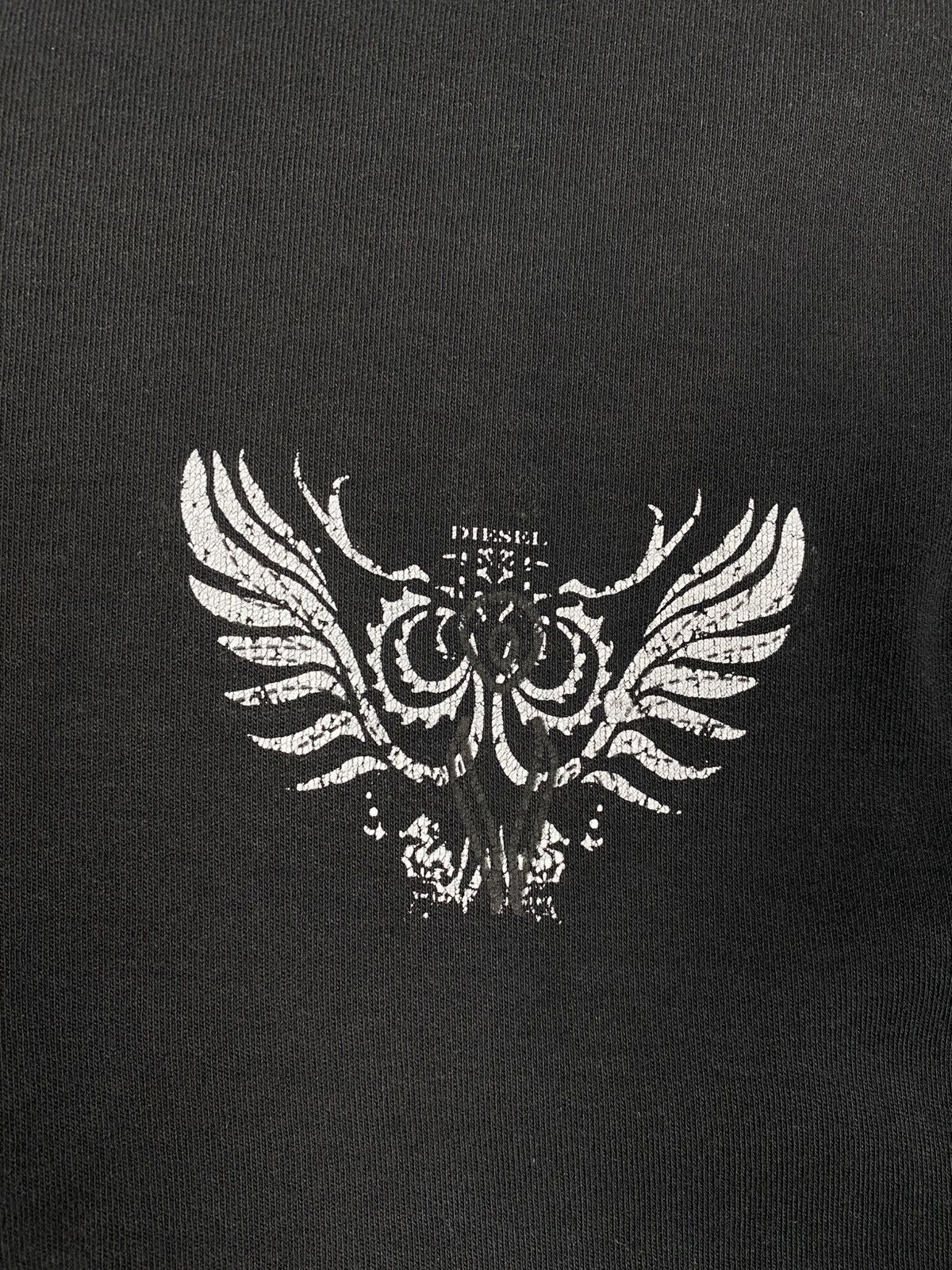 Diesel Vintage Diesel Archival Graphic Wing T-Shirt Faded Black Size US L / EU 52-54 / 3 - 17 Thumbnail