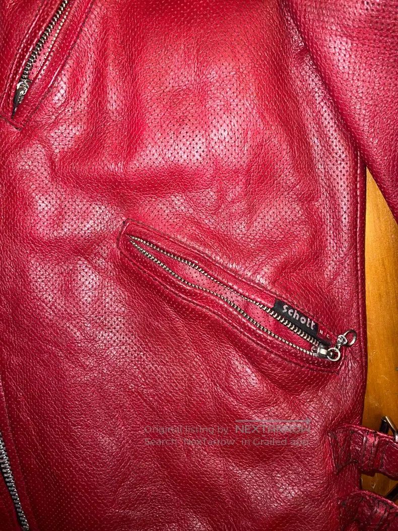 Other Classic motorcycle vintage leather jacket Size US M / EU 48-50 / 2 - 3 Thumbnail