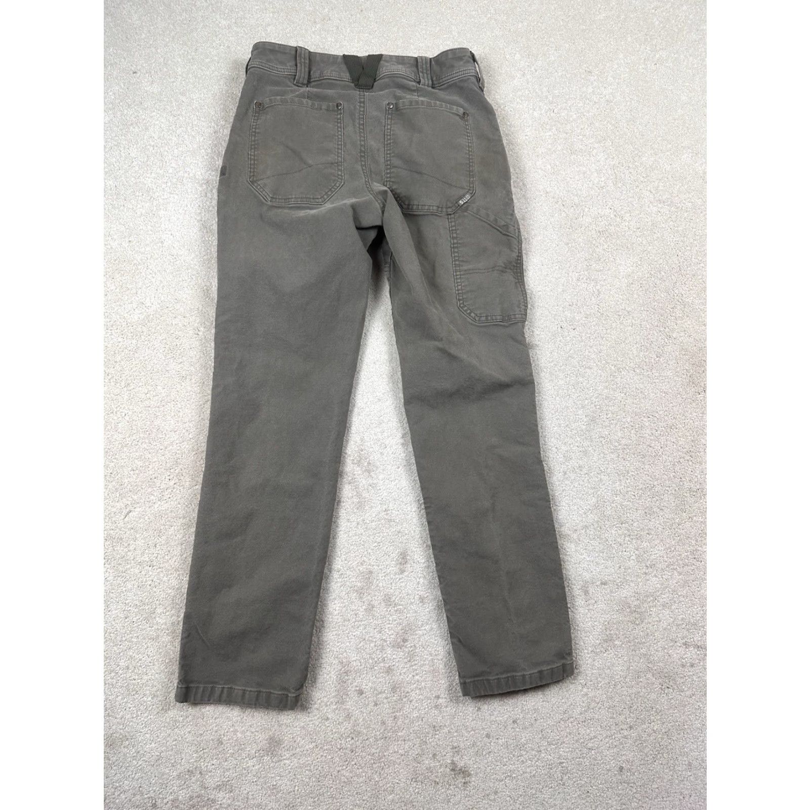 Vintage 5.11 Tactical Defender Flex Utility Jeans Mens 28x30 Green Army Green Size US 28 / EU 44 - 3 Thumbnail