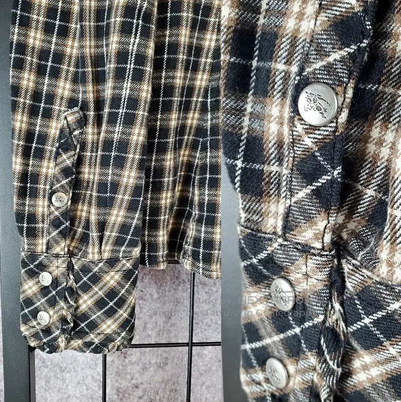 Burberry Burberry Spring Autumn Brown Cotton Check Shirt. Size S / US 4 / IT 40 - 4 Thumbnail