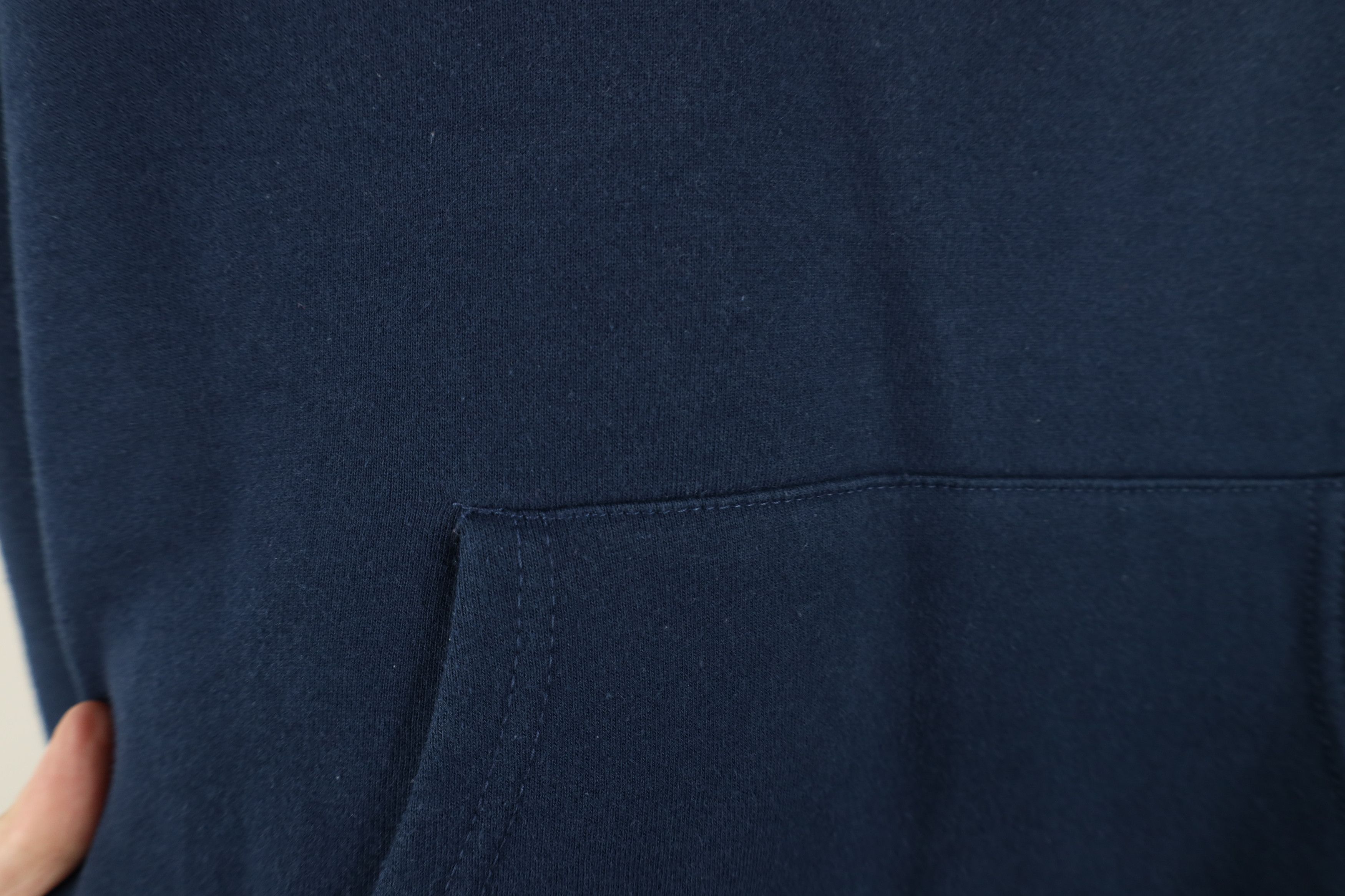 Vintage Vintage 90s University of Toledo Hoodie Sweatshirt Blue USA Size L / US 10 / IT 46 - 8 Thumbnail