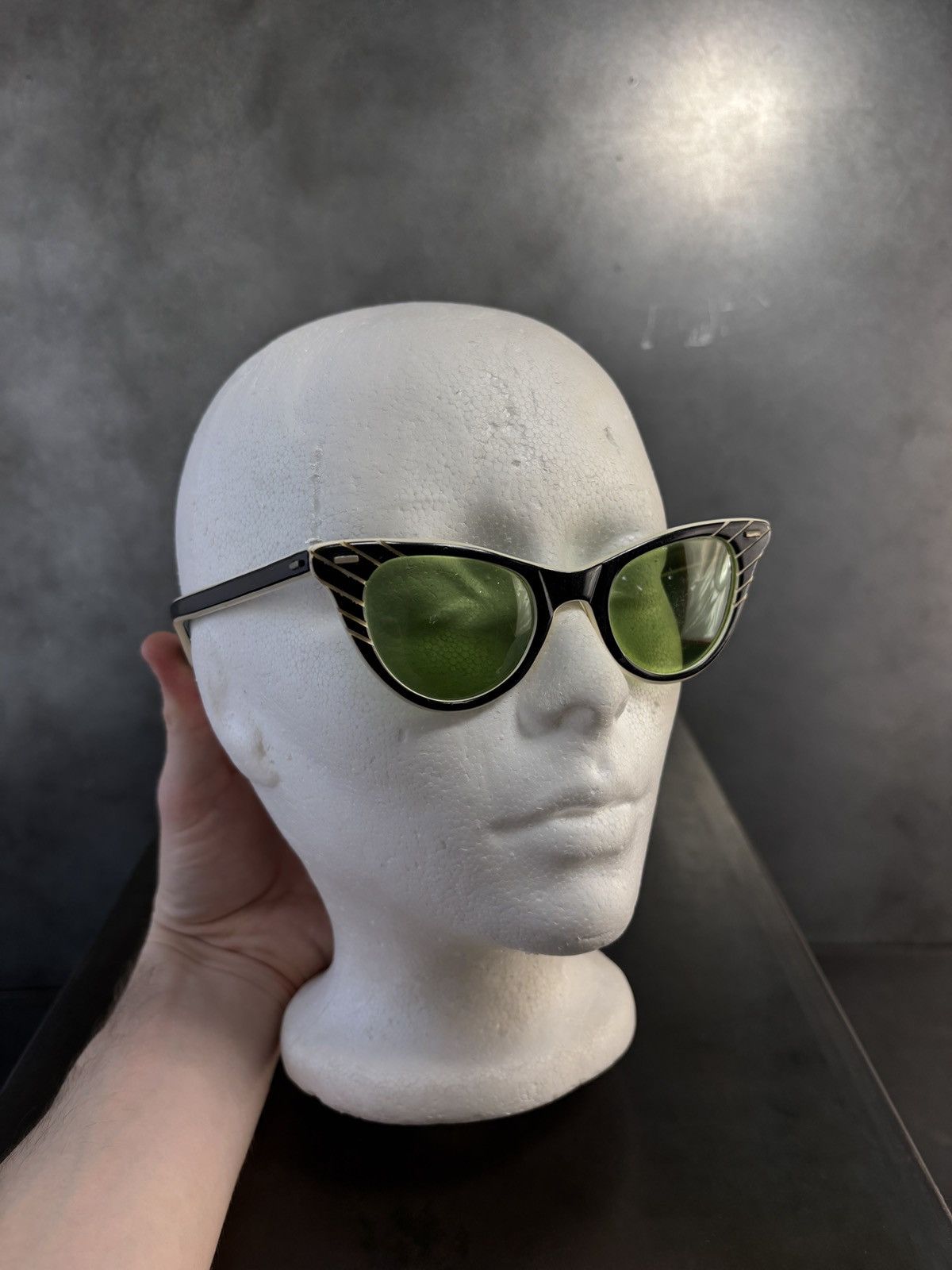 American Optical × Polaroid × Vintage 1950s Cool-Ray Polaroid 80 Sunglasses 1940s American Optical Size ONE SIZE - 12 Thumbnail