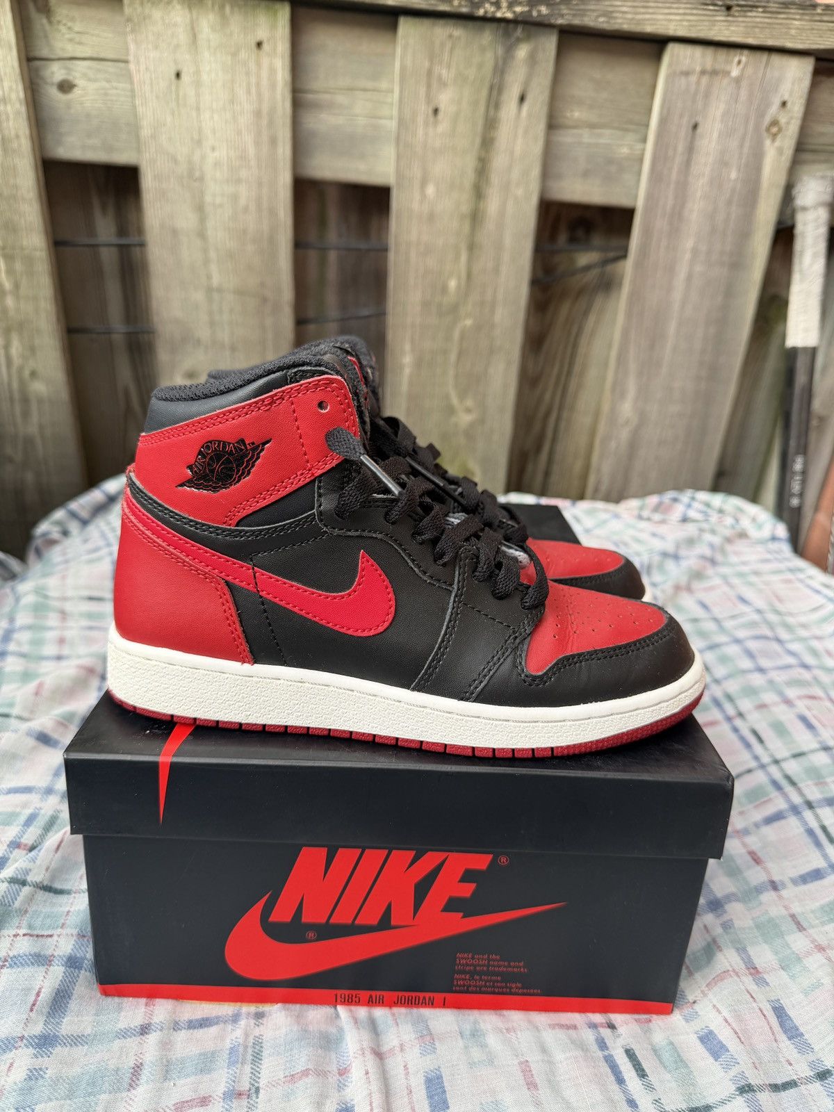 Jordan Brand Jordan 1 Retro High Banned Bred 2016 Size US 5 / IT 35 - 1 Thumbnail