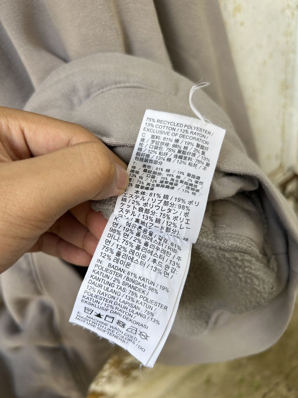 Fear of God × Nike Nike x Fear of God Double Hood Hoodie Size US M / EU 48-50 / 2 - 17 Thumbnail