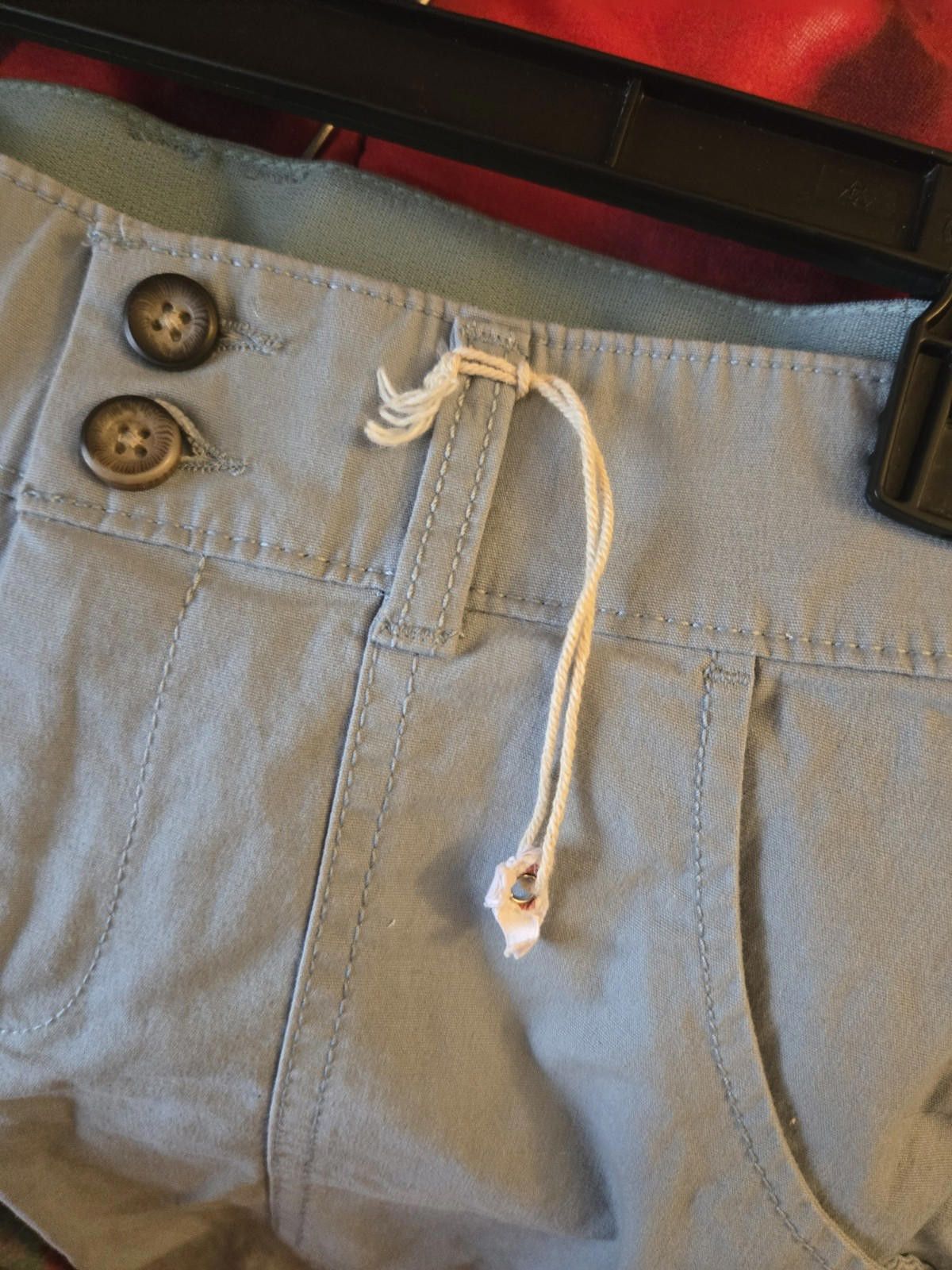 Dockers Dockers Capri Pants Muted Blue Green Sure Fit Chino Sz 4 P E Size 27" / US 4 / IT 40 - 8 Thumbnail