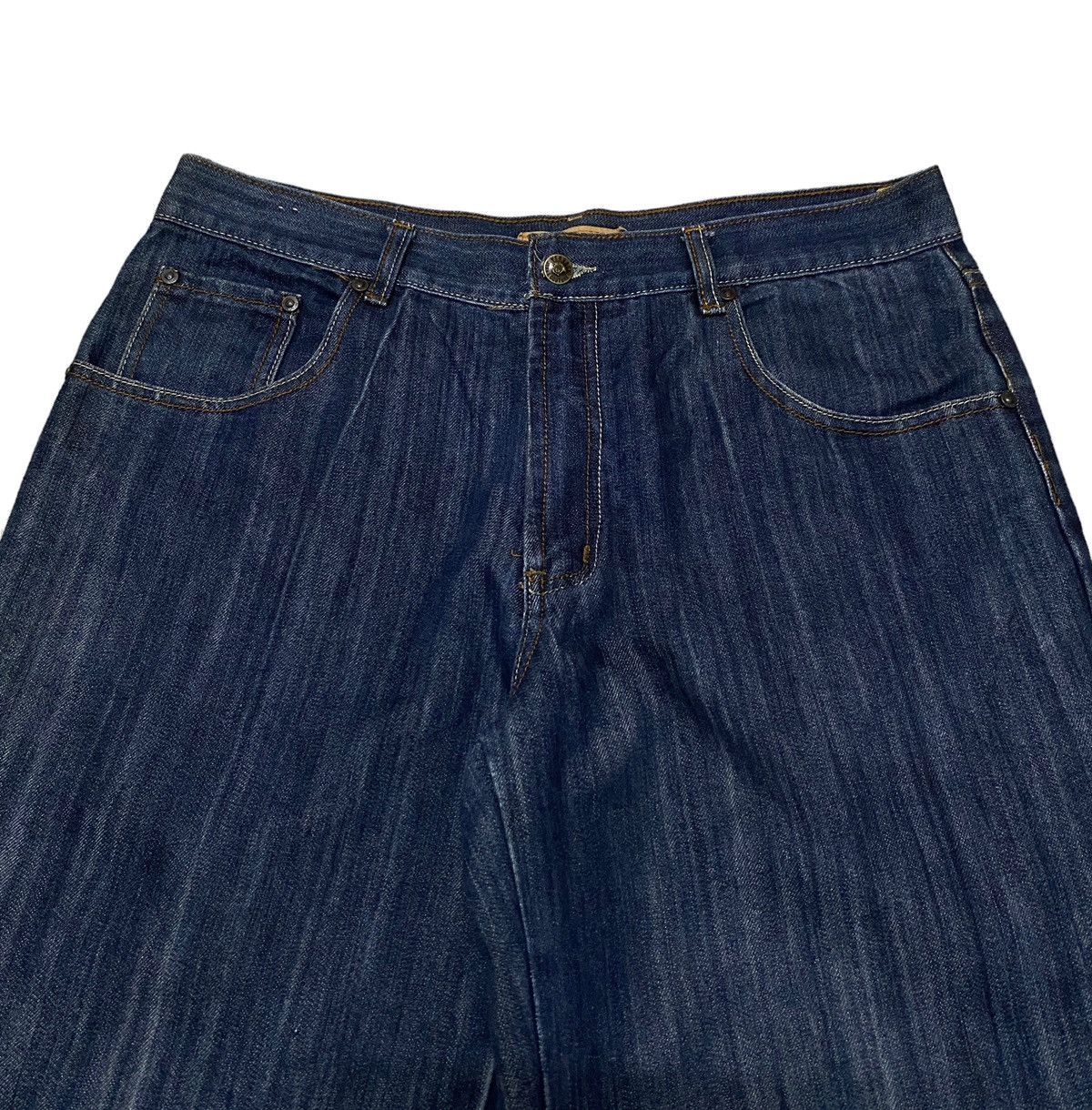 14th Addiction × Japanese Brand × Vintage Rare Design Vintage Japanese Brand Pace Steed Jeans 1990s Size US 35 - 4 Thumbnail