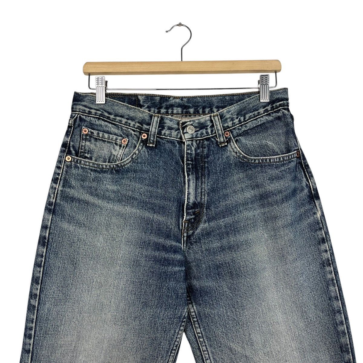 Levi's Vintage Y2k Levis Distressed Denim Jeans Size US 32 / EU 48 - 2 Thumbnail