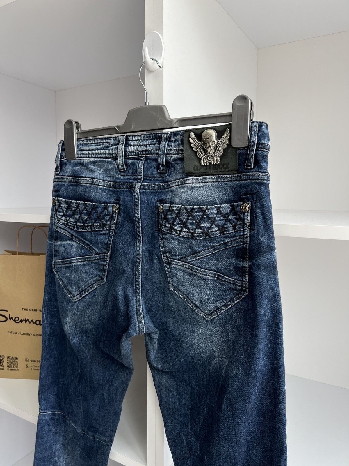 Designer × Vintage Vintage Cipo Baxx Archival Jeans Size US 30 / EU 46 - 13 Thumbnail