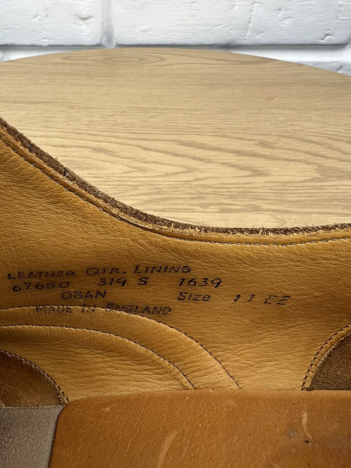 Loake LOAKE Derby Suede Shoes Lace Up Handmade in England Brown Size US 12 / EU 45 - 14 Thumbnail