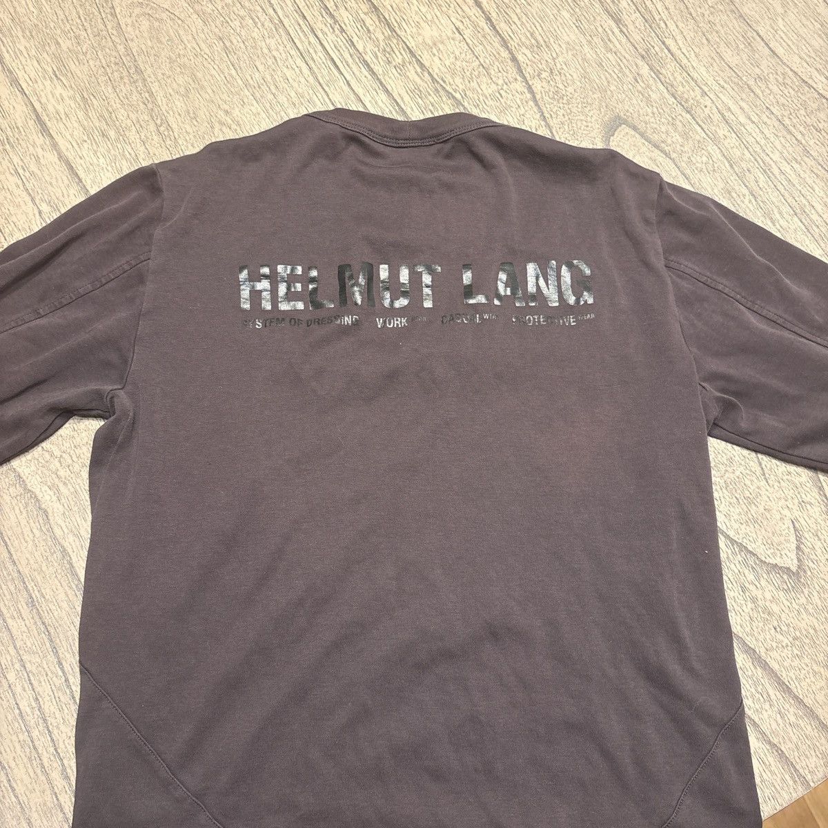 Helmut Lang Helmut Lang L/S T Shirt , Brown Size US XS / EU 42 / 0 - 2 Thumbnail