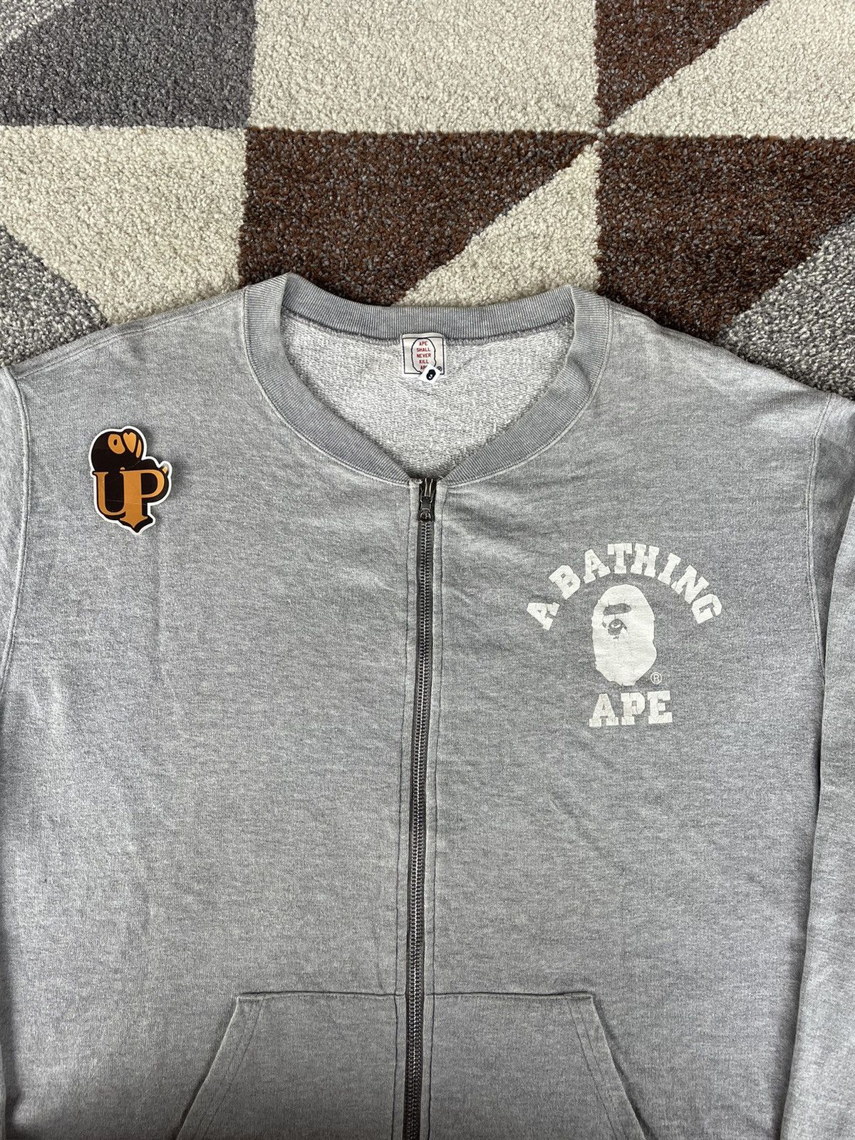 Bape Vintage Bape College Logo Jacket Size US L / EU 52-54 / 3 - 2 Thumbnail