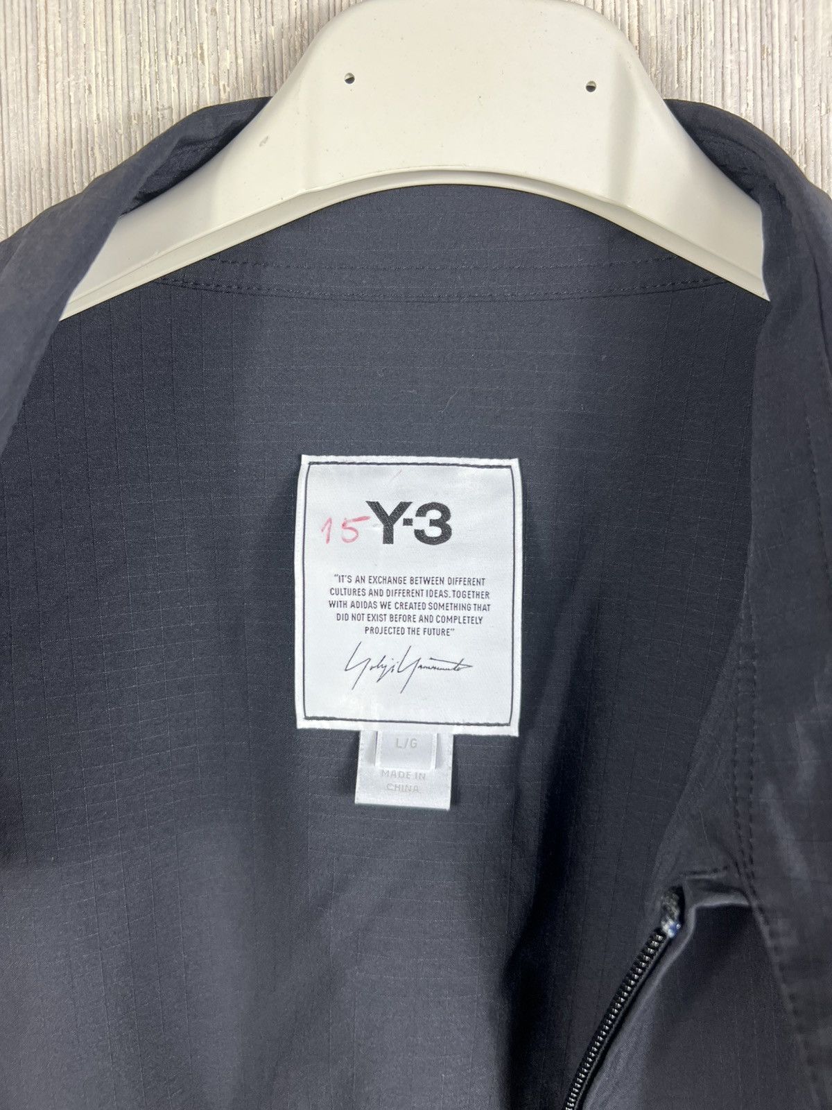 Yohji Yamamoto Adidas Y-3 x Yohji Yamamoto nylon long jacket parka coat Size US L / EU 52-54 / 3 - 22 Thumbnail