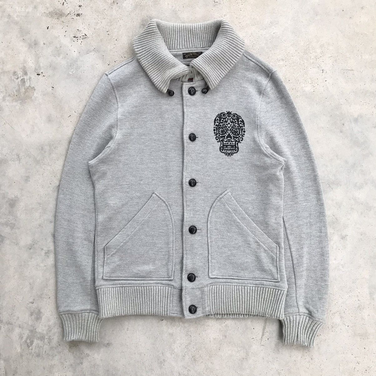 ジャケット・アウター 00s 291295=HOMME Graffiti Zip Cardigan 00s 291295=HOMME Graffiti Zip Cardigan