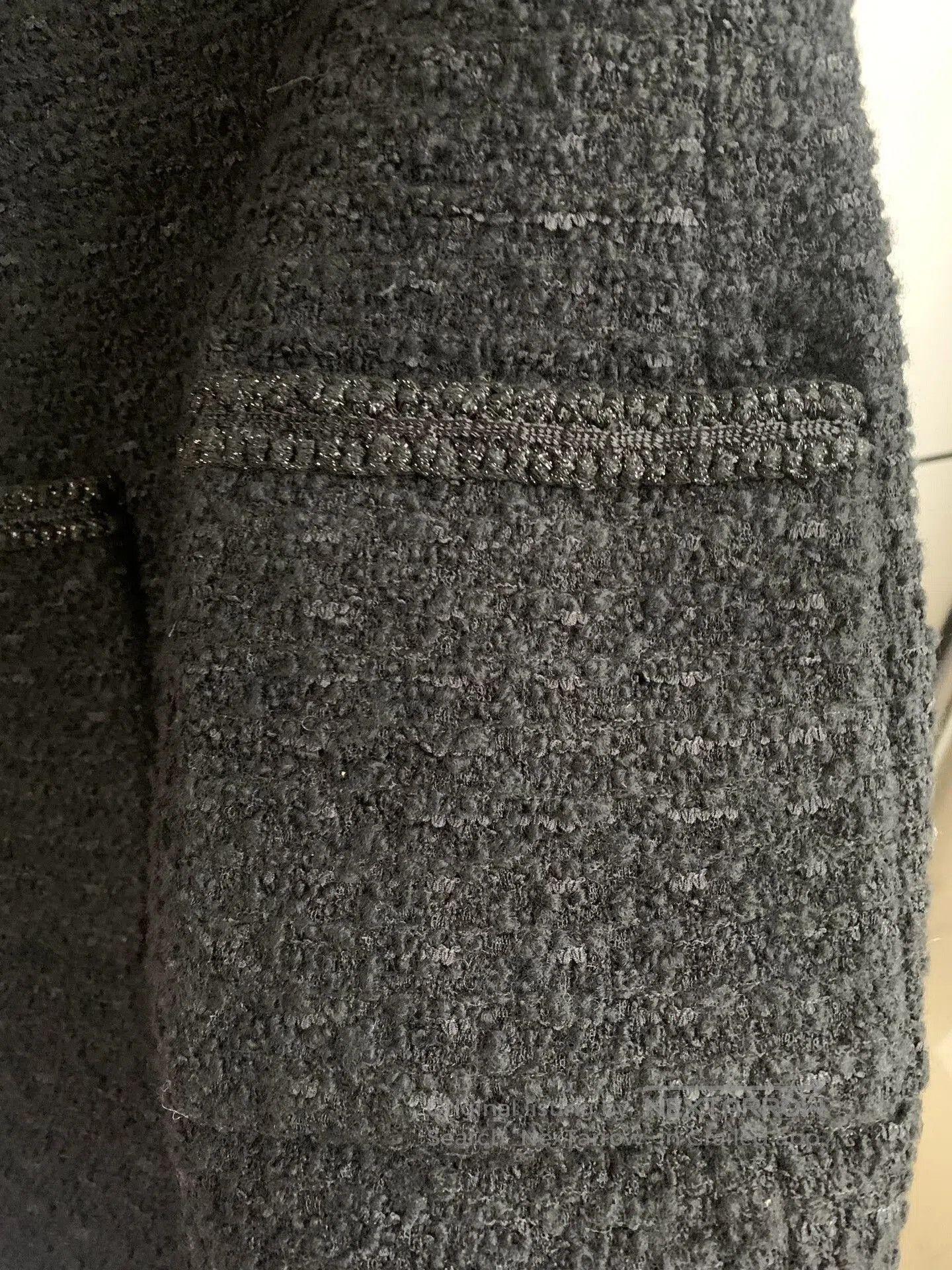 Saint Laurent Paris Saint Laurent Tweed Little Black Dress. Size XS / US 0-2 / IT 36-38 - 8 Thumbnail